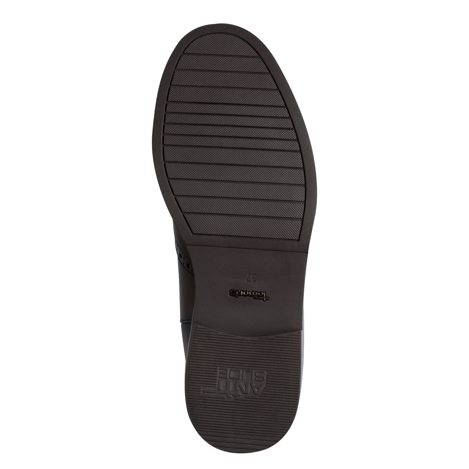 Tamaris Chelseaboots, Blockabsatz, Stiefelette, Businessschuh mit eleganter Lyralochung