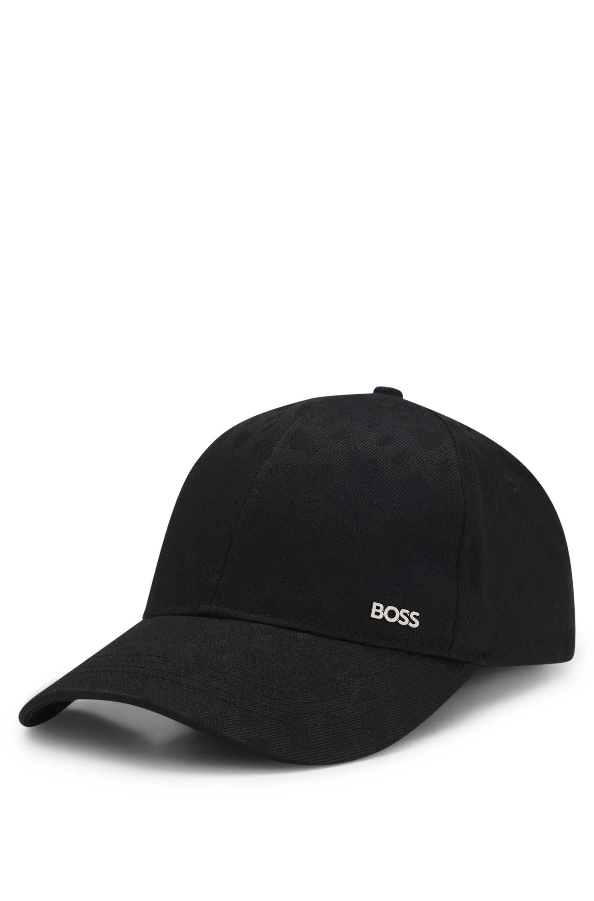 BOSS Baseball Cap "Zed-M" mit Logoschriftzug, tonales Muster günstig online kaufen