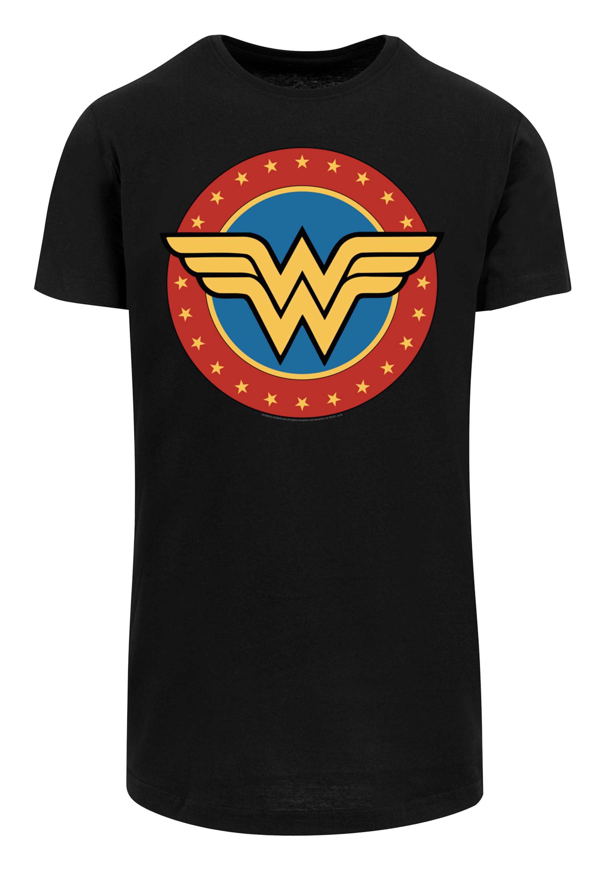 F4NT4STIC T-Shirt »DC Comics Wonder Woman Circle«, Herren,Premium Merch,Lang,Longshirt,Bedruckt