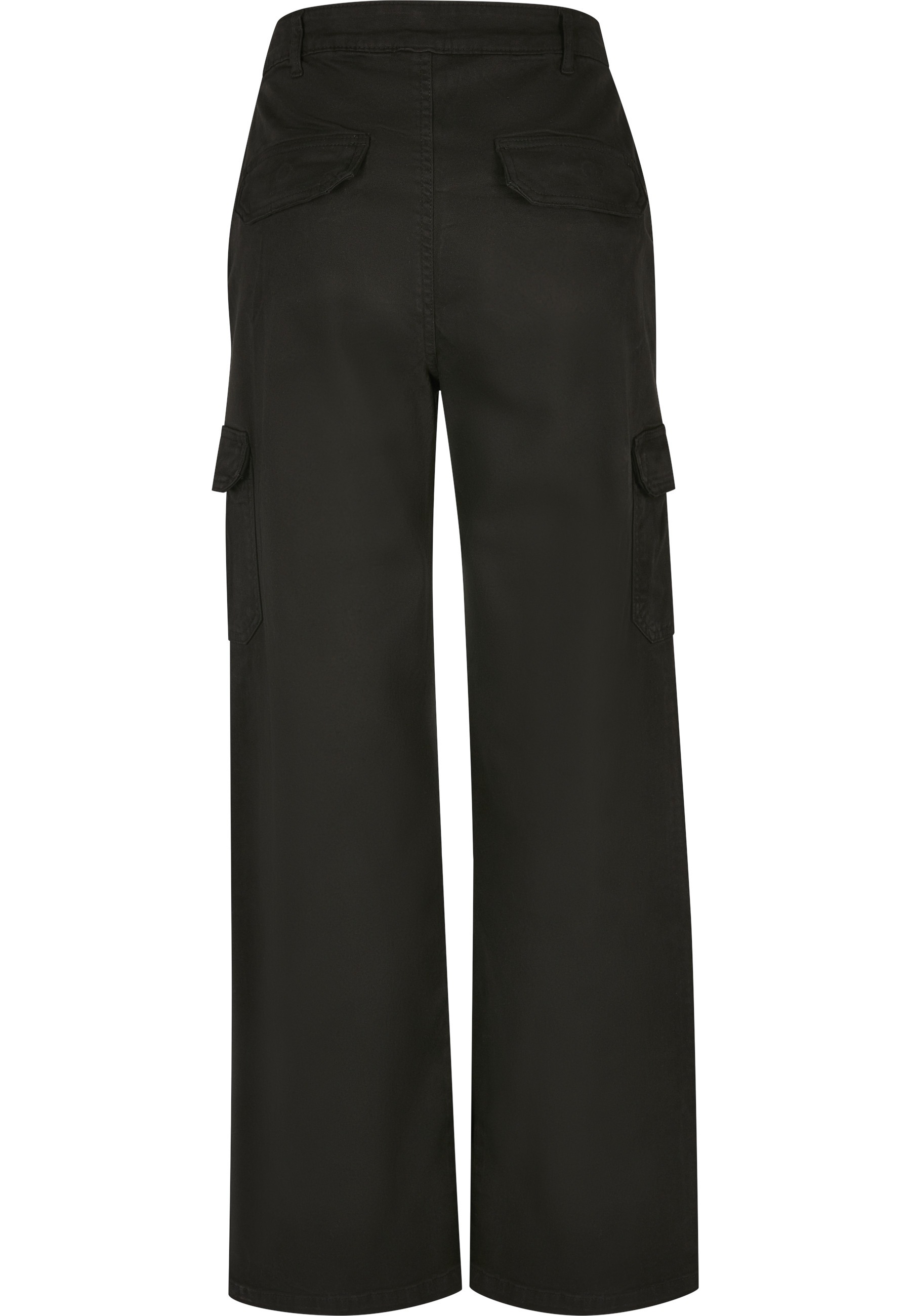 URBAN CLASSICS Stoffhose »Urban Classics Damen Ladies High Waist Straight Cargo Pants«