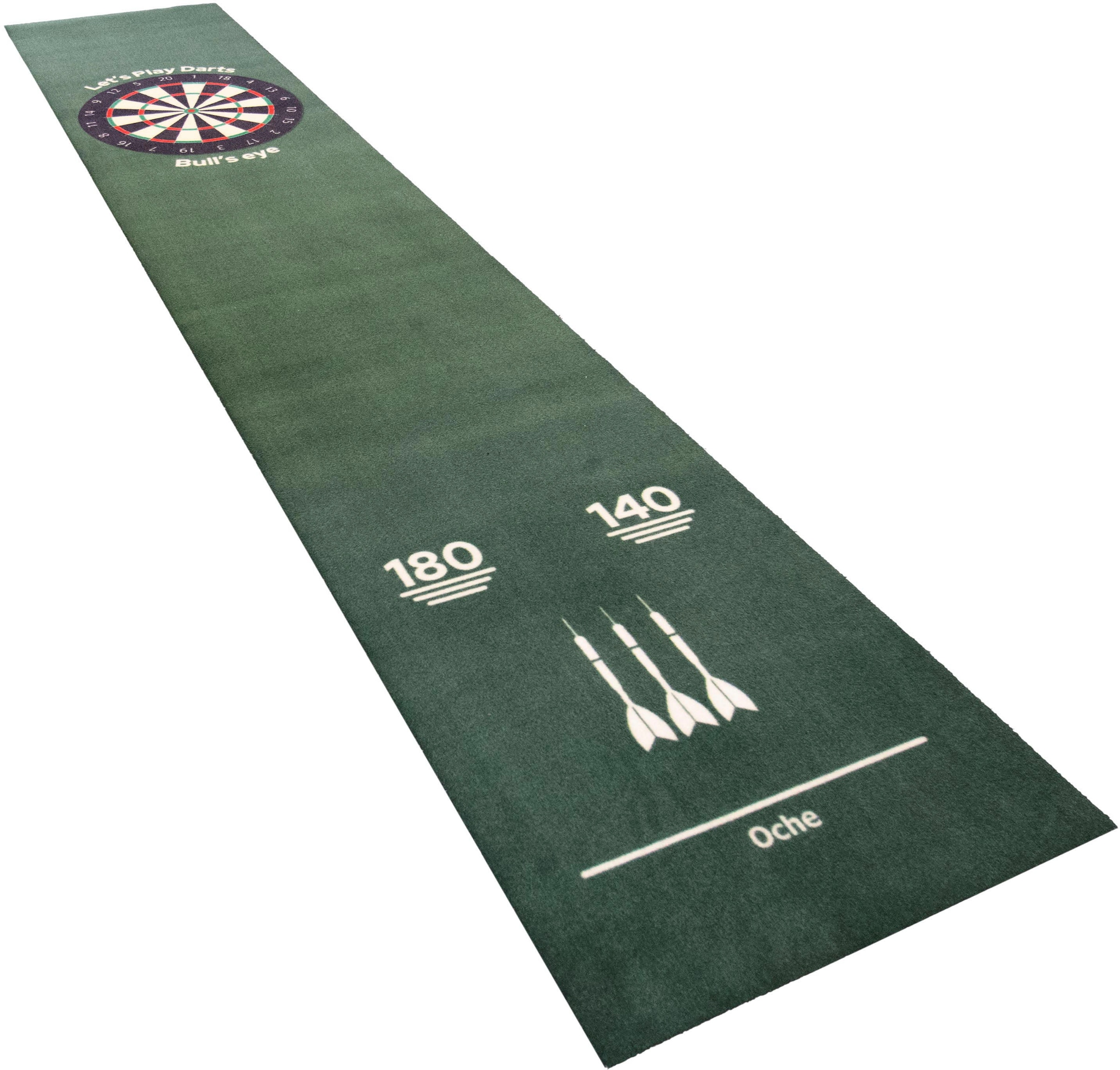 offiziellem Teppich Primaflor-Ideen | Spielabstand rutschhemmend rechteckig, cm, BAUR Dartmatte Textil »DART«, in 237 mit