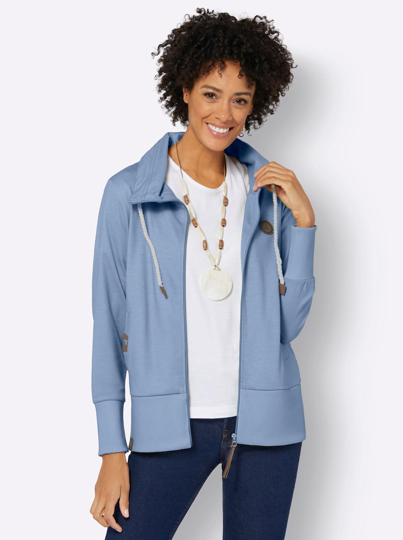 Casual Looks Shirtjacke "Sweatjacke"