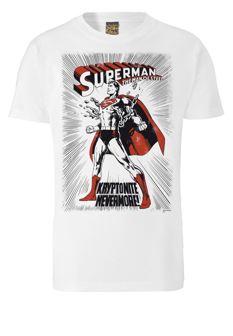 | »SUPERMAN LOGOSHIRT coolem Black mit Frontdruck T-Shirt KRYPTONITE«, BAUR Friday