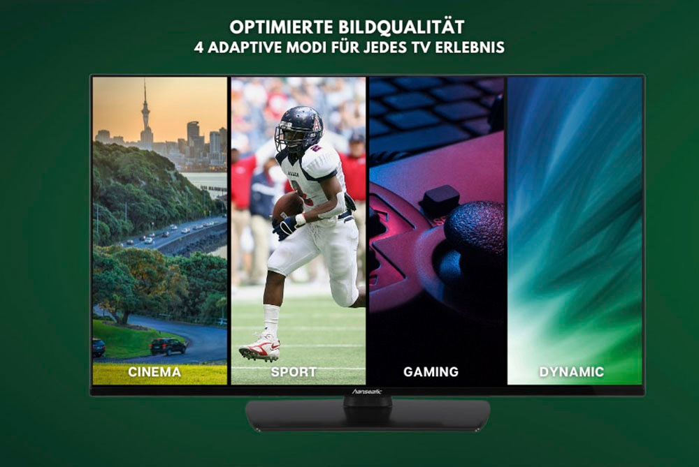 Hanseatic LED-Fernseher »50U800UDS«, 126 | cm/50 HD, 4K BAUR TV Zoll, Smart-TV-Android Ultra
