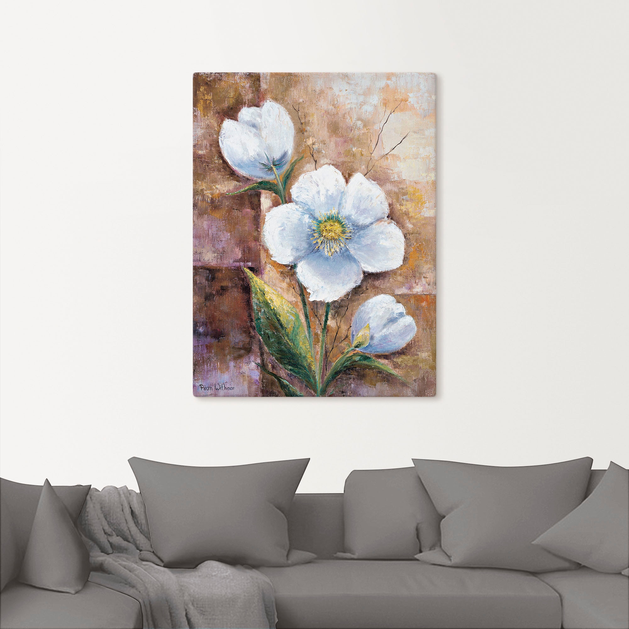 Artland Leinwandbild »Es ist ein Traum«, Blumen, (1 St.), auf Keilrahmen gespannt