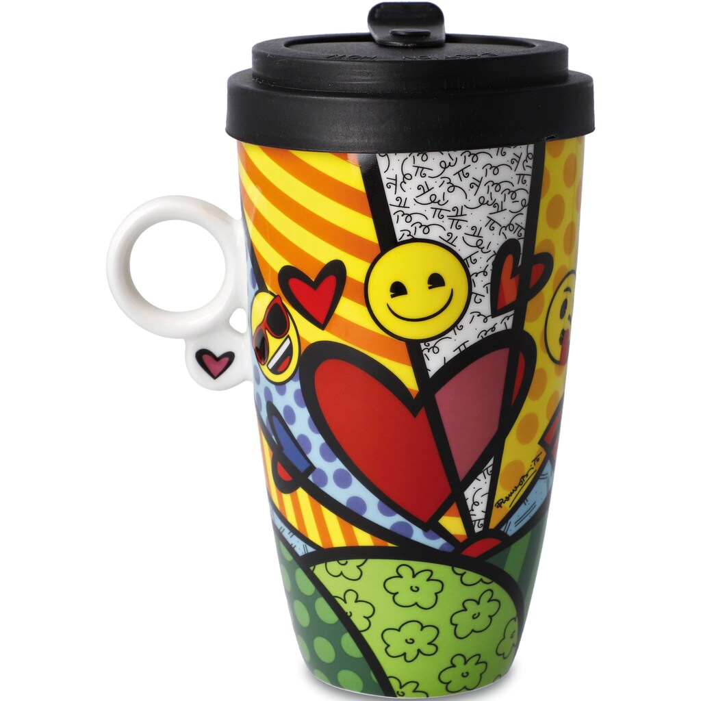 Goebel Coffee-to-go-Becher »emoji® by BRITTO® - "A new day"«, (2 tlg.)