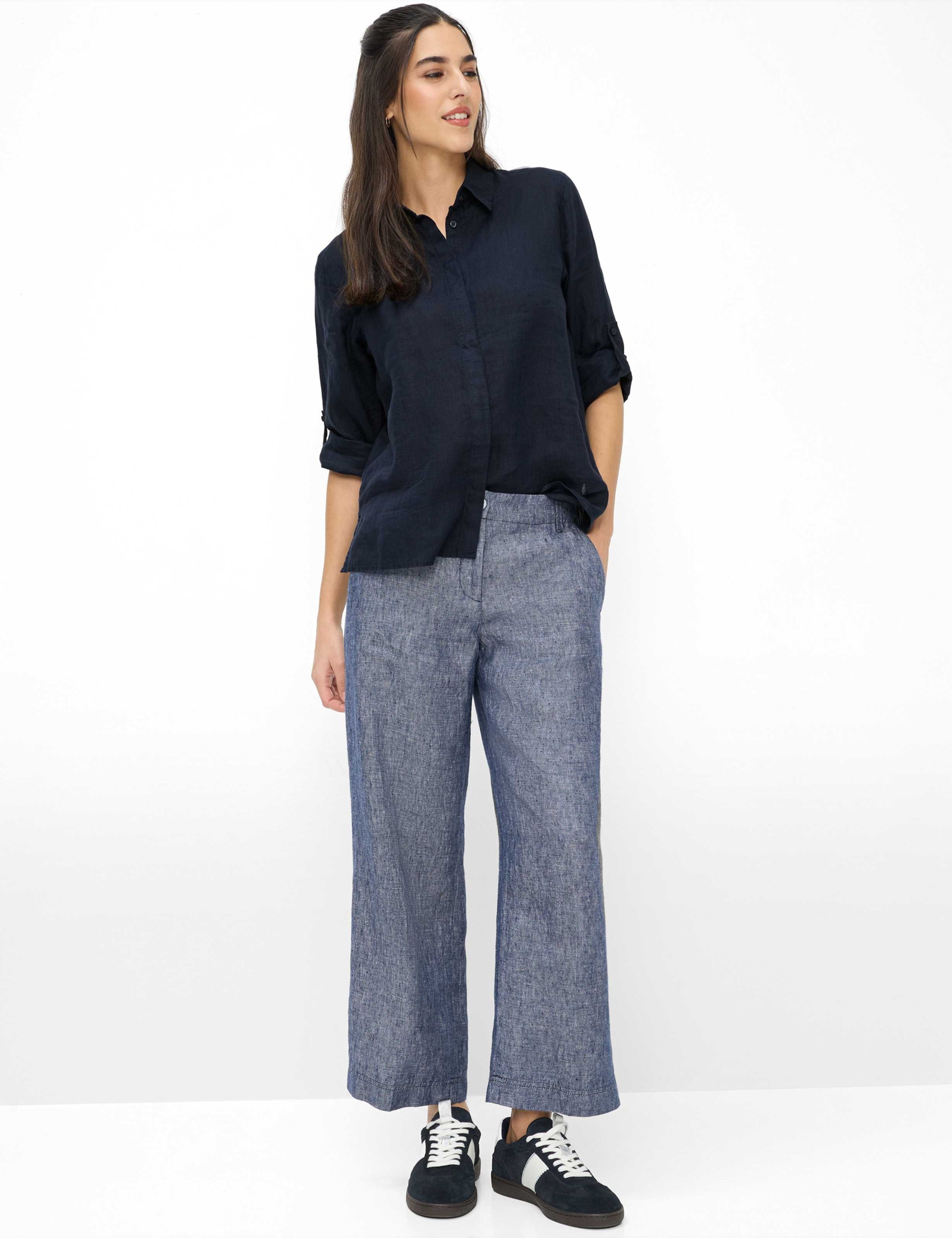 Brax Vicki Blouse Navy 38 2