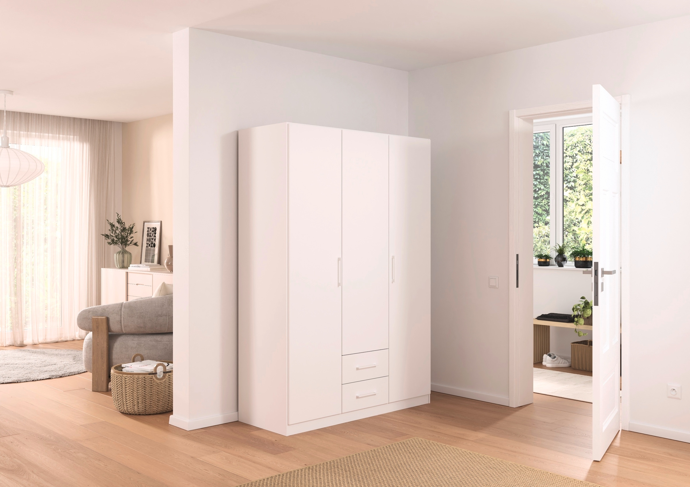 rauch Drehtürenschrank "Kleiderschrank Schrank Garderobe KREFELD optional m günstig online kaufen