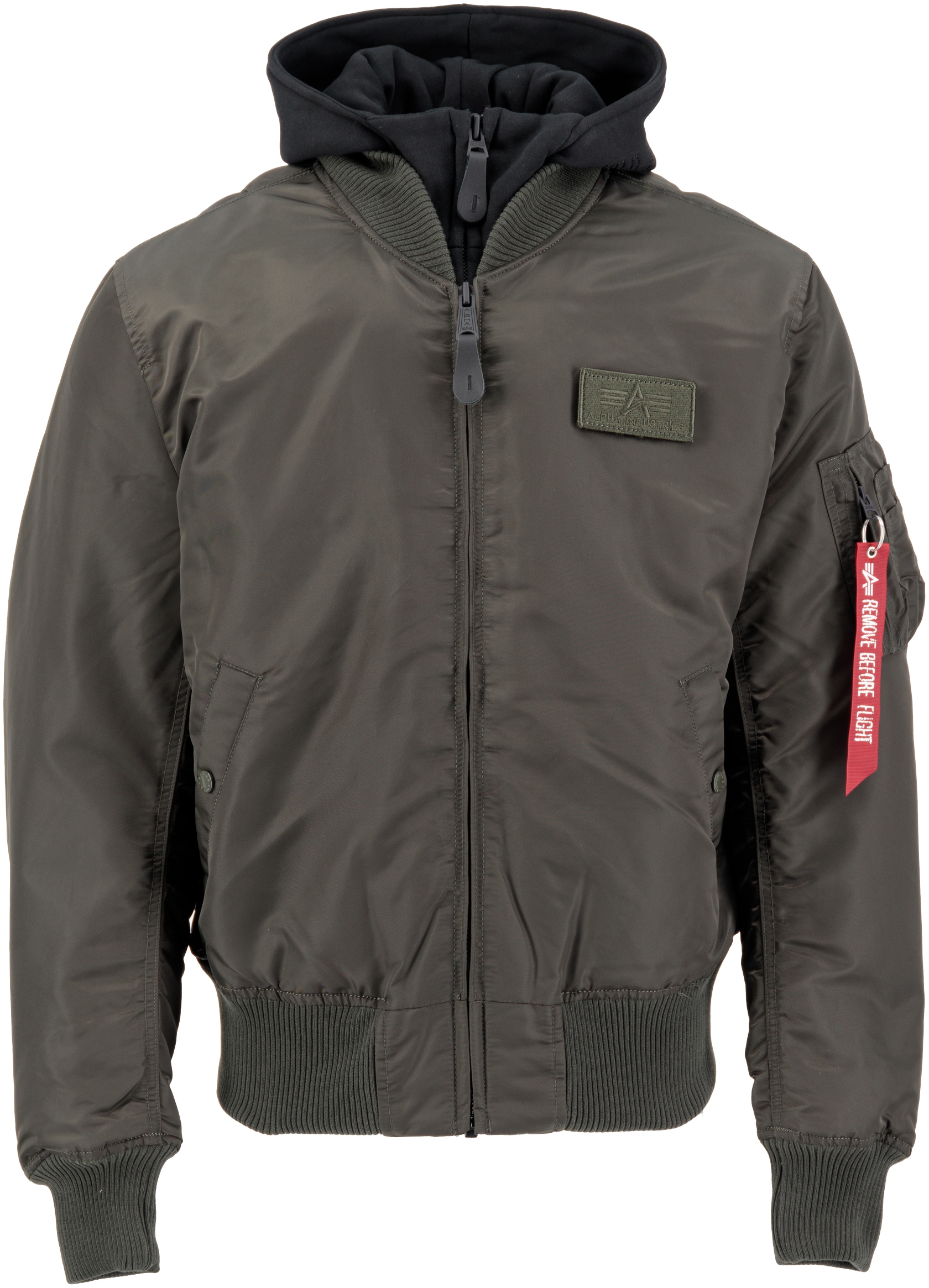 Alpha Industries Bomberjacke »MA-1 D-TEC«, mit Kapuze