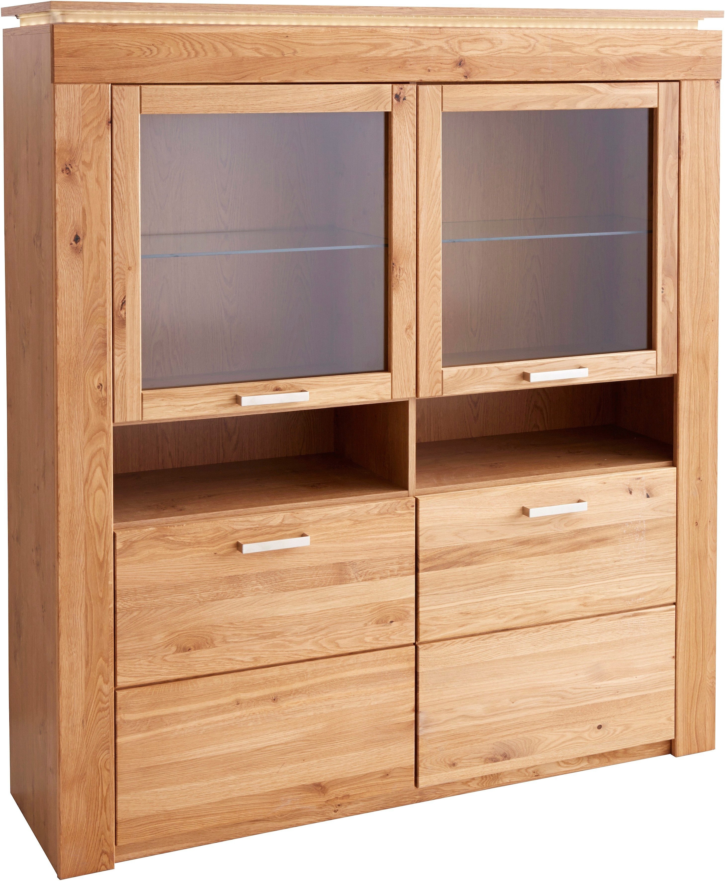 Vitrine, Höhe 158 cm mit Aufbauservice online kaufen | BAUR