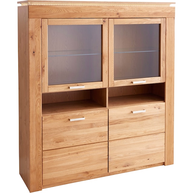 Vitrine, Höhe 158 cm mit Aufbauservice online kaufen | BAUR