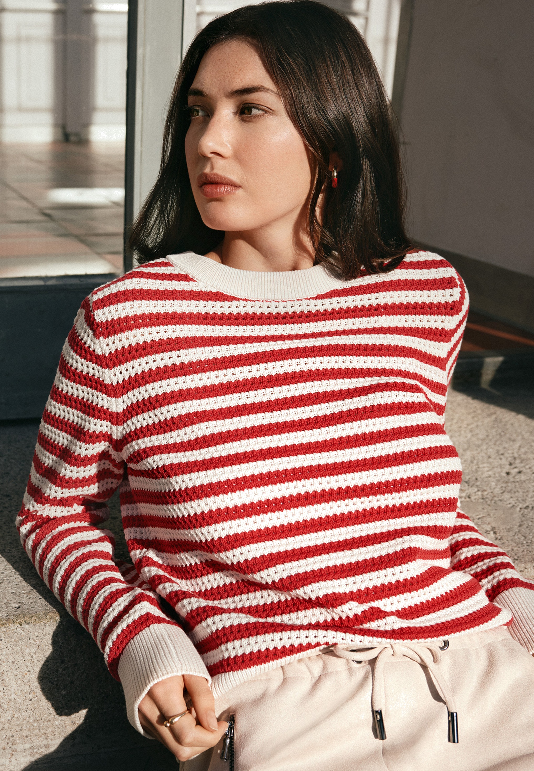 Betty&Co Strickpullover »Damen mit Struktur« 1 tlg.