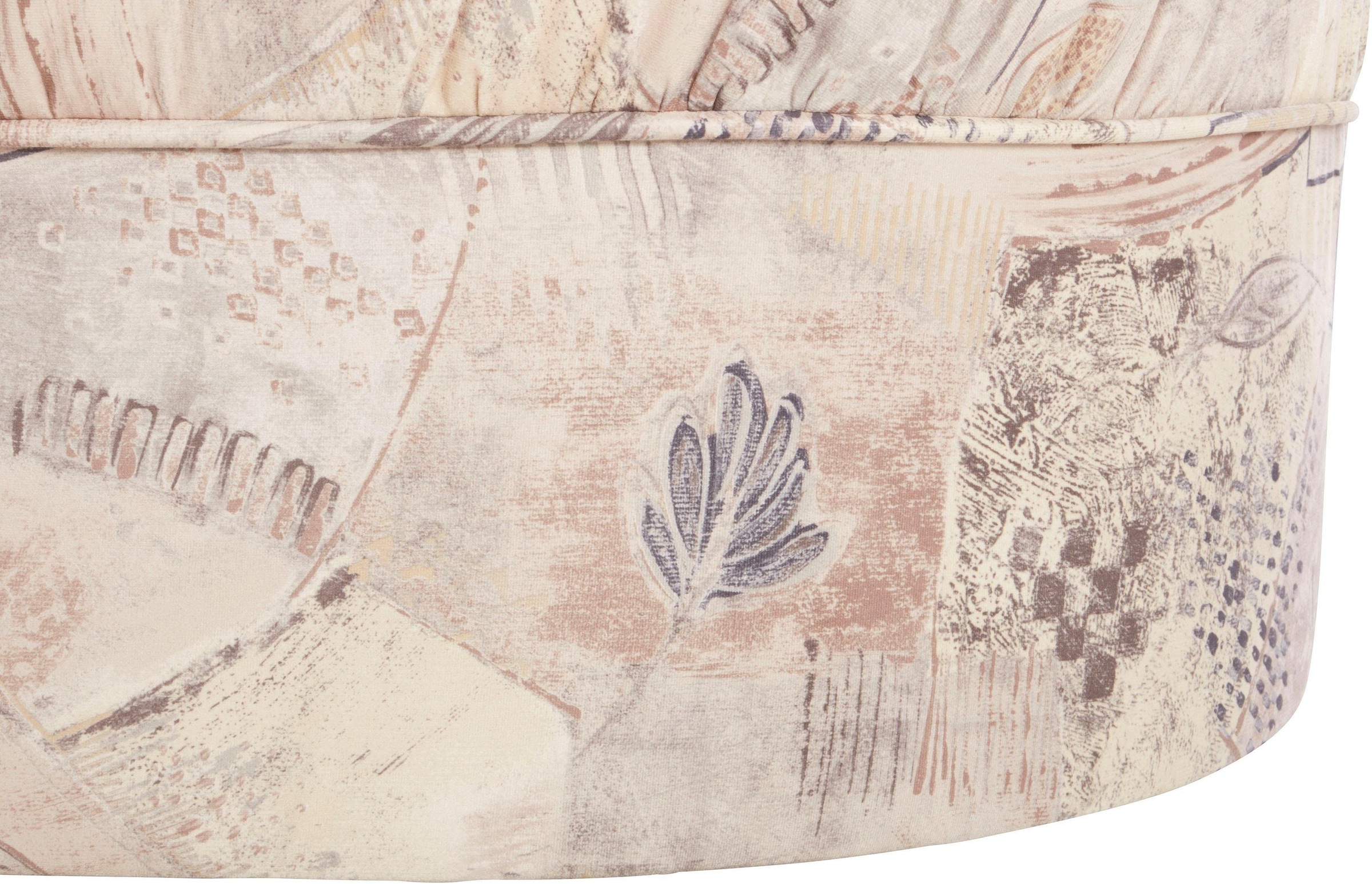 DOMO collection Wohnlandschaft »Pegnitz, zeitlos&modern, elegante Rückensteppung, Breite 292cm, U-Form« wahlweise mit Bettfunktion