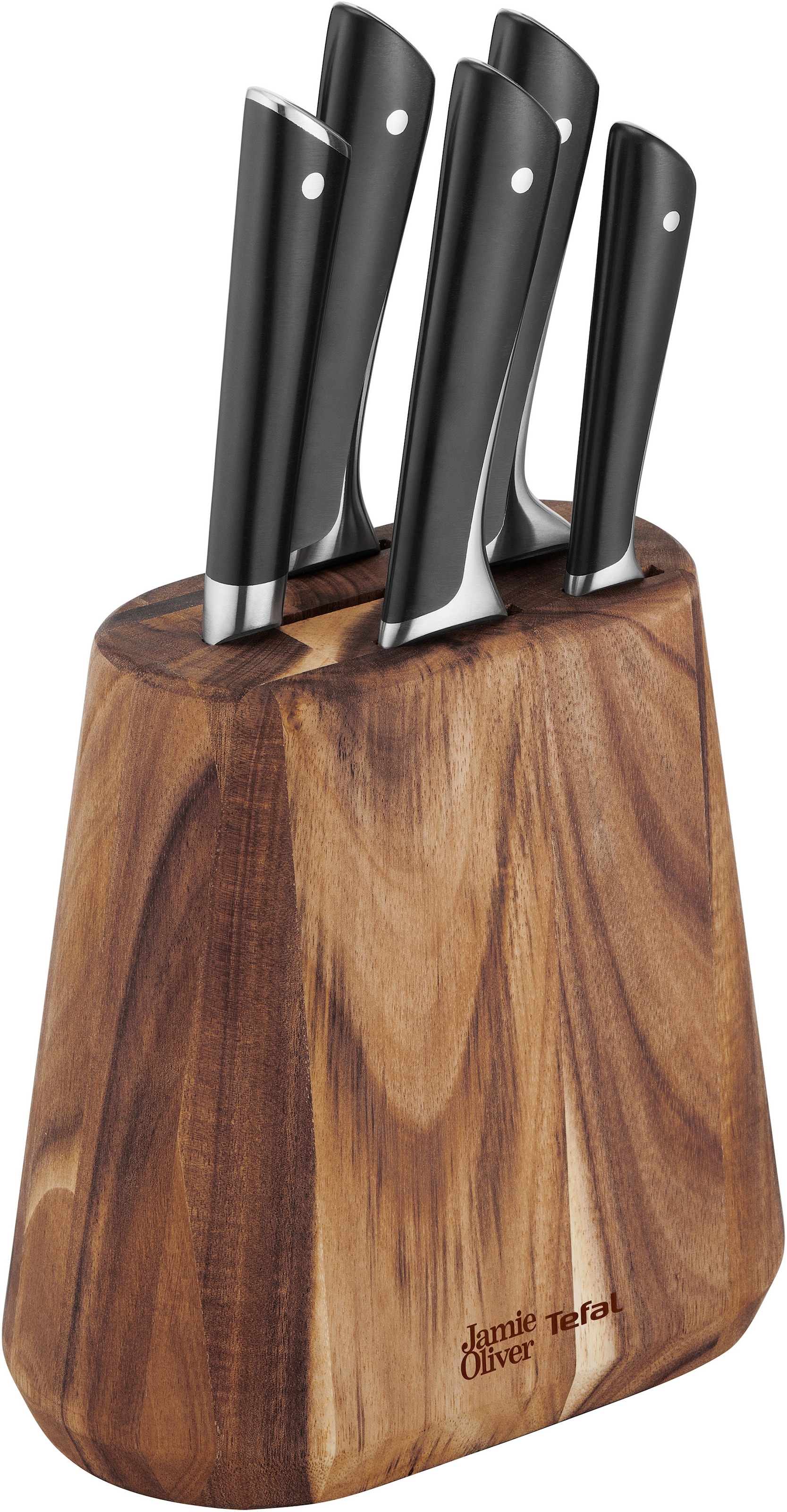 Tefal Messerblock "K267S7 Jamie Oliver" 7 Stk. hohe Leistung, unverwechselb günstig online kaufen