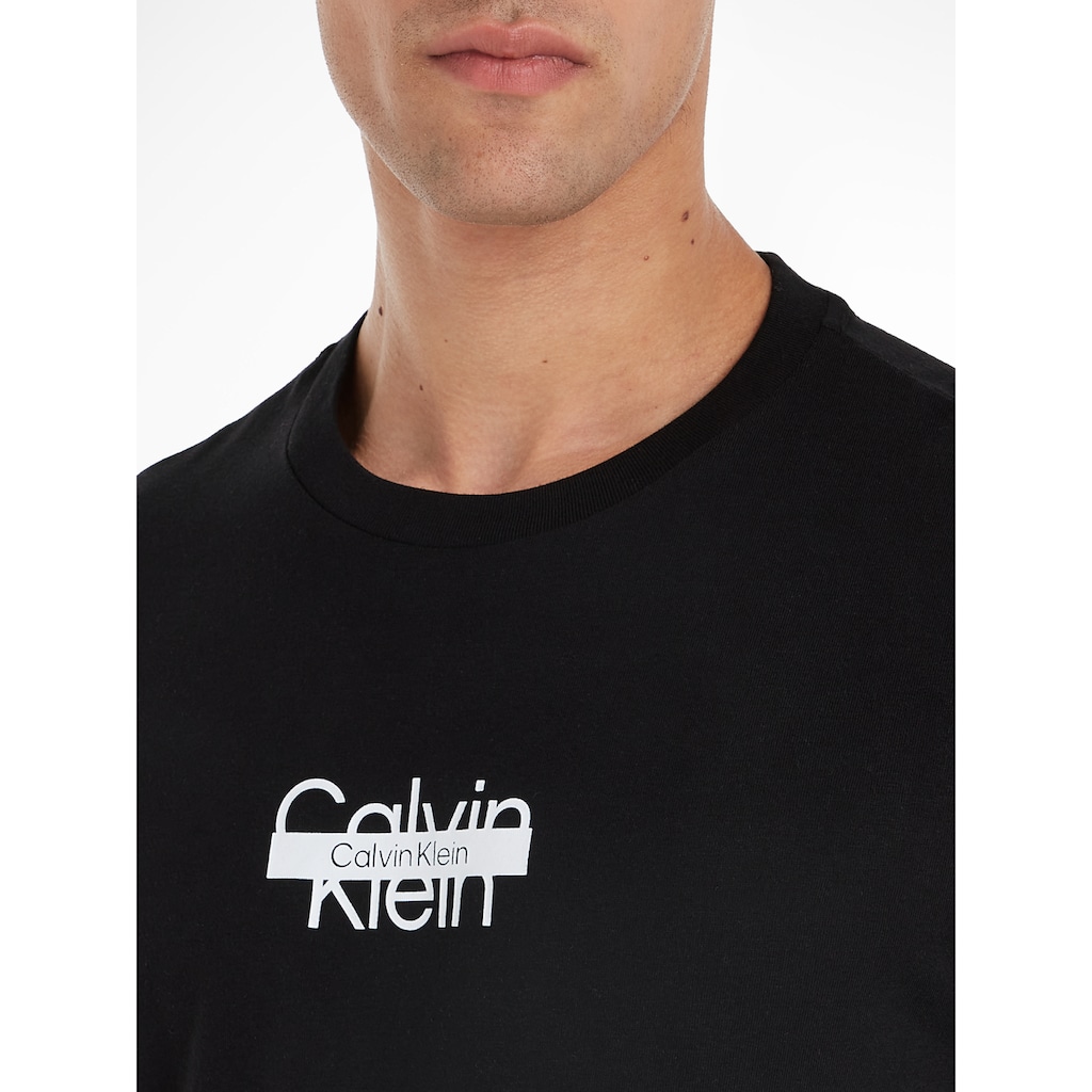 Calvin Klein T-Shirt »CUT THROUGH LOGO T-SHIRT«