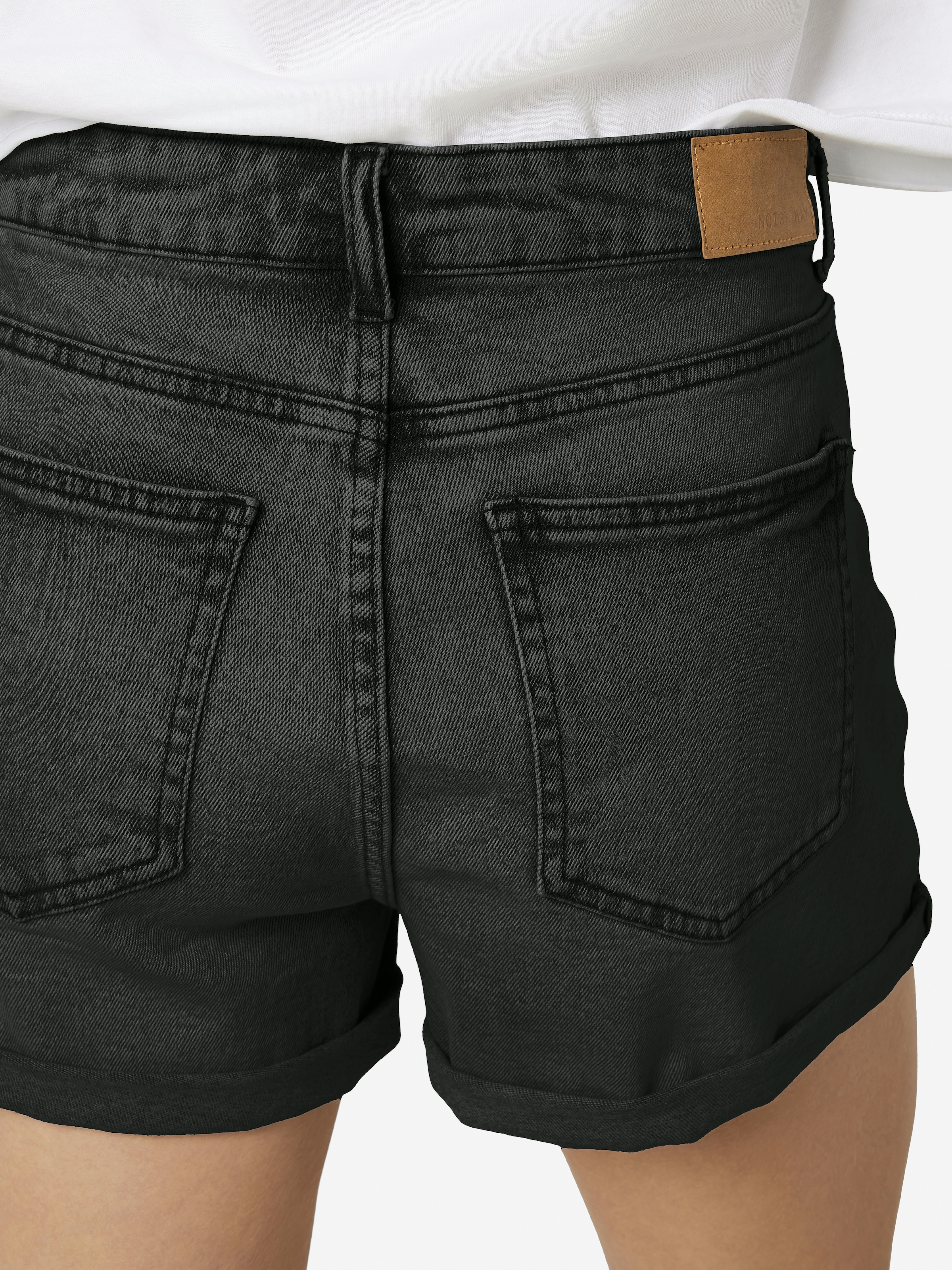 Noisy may Jeansshorts »NMMONI HW DNM SHORTS AZ360BL NOOS«