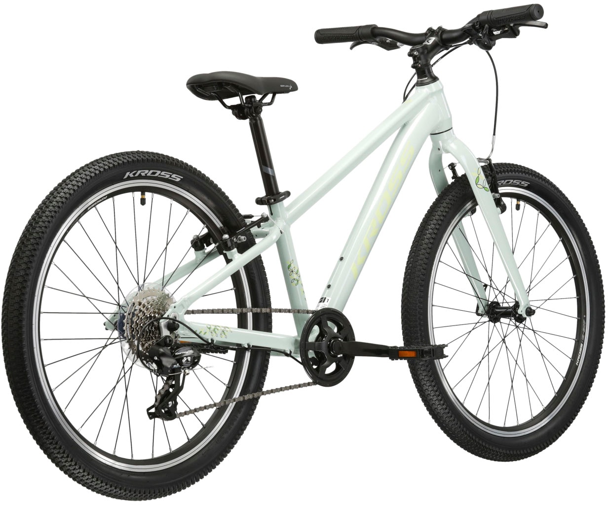 Kross Kinderfahrrad »Kinder-MTB Lea Jr 1.0«, 8 Gang, Shimano, TOURNEY TX800 Schaltwerk, Kettenschaltung