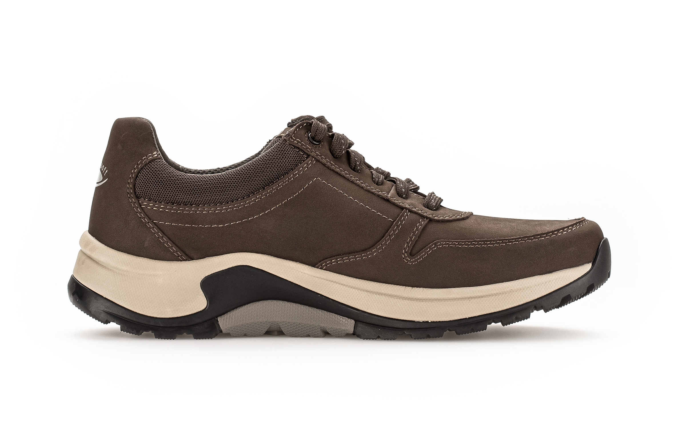 rollingsoft Keilsneaker  Schnürschuh, Halbschuh mit Logo-Emblem an der Ferse, Weite G