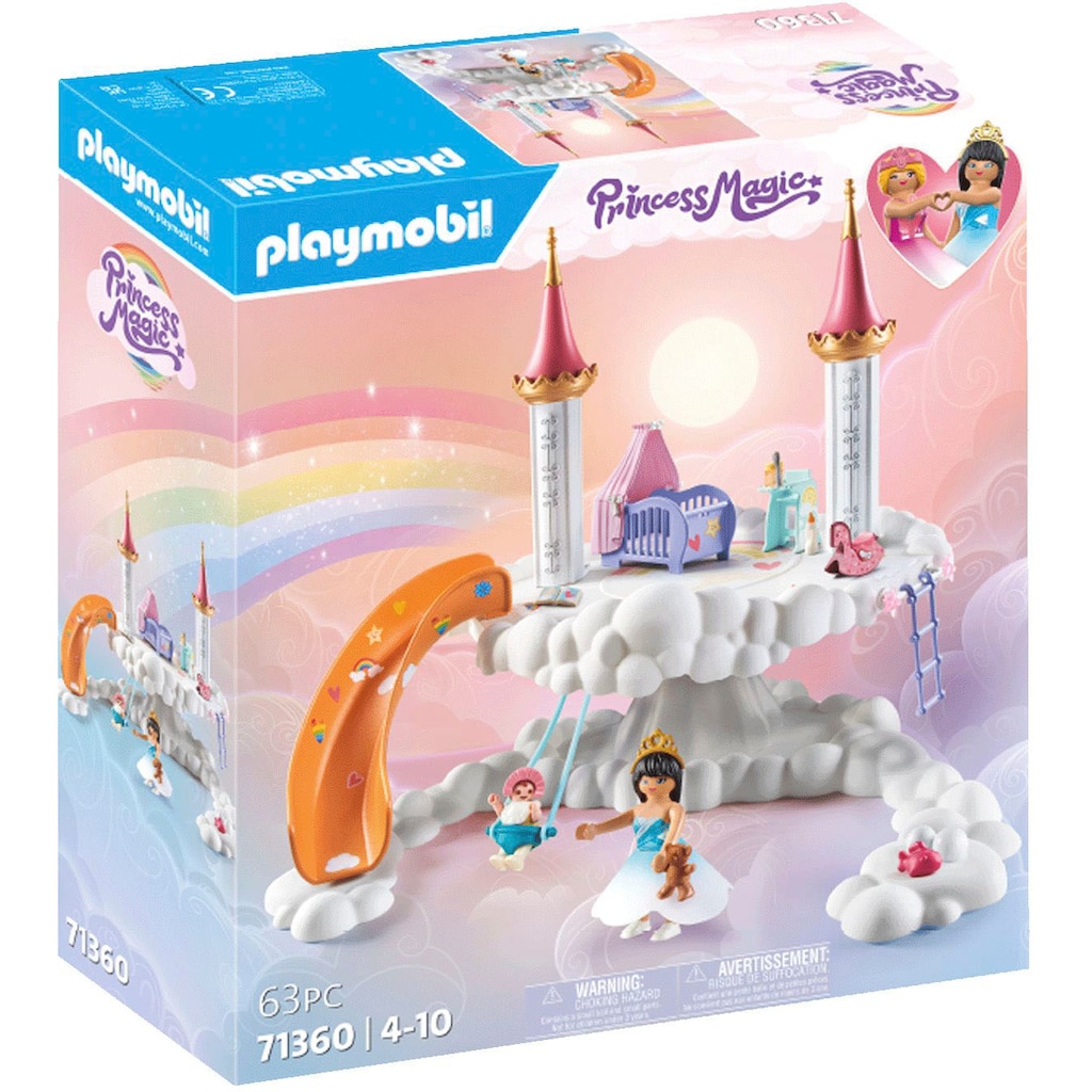 Playmobil® Konstruktions-Spielset »Himmlische Babywolke (71360), Princess Magic«, (63 St.)