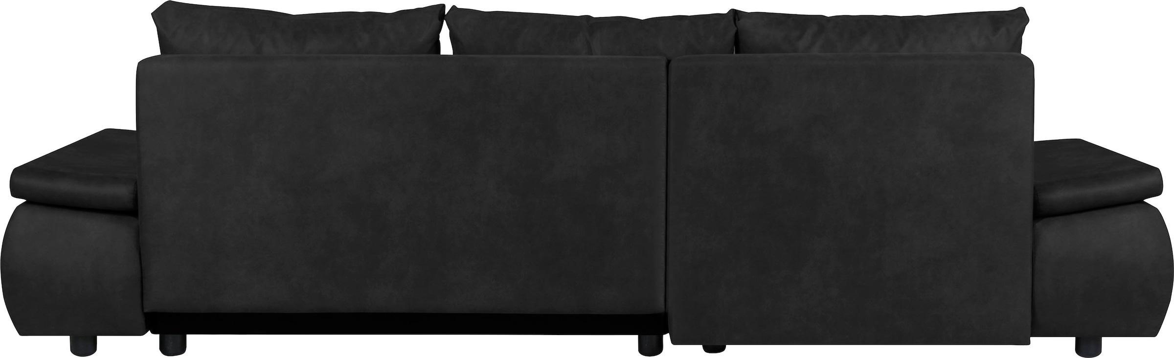 Home affaire Ecksofa »Acra L-Form« mit Bettfunktion und Bettkasten, in Mattenoptik