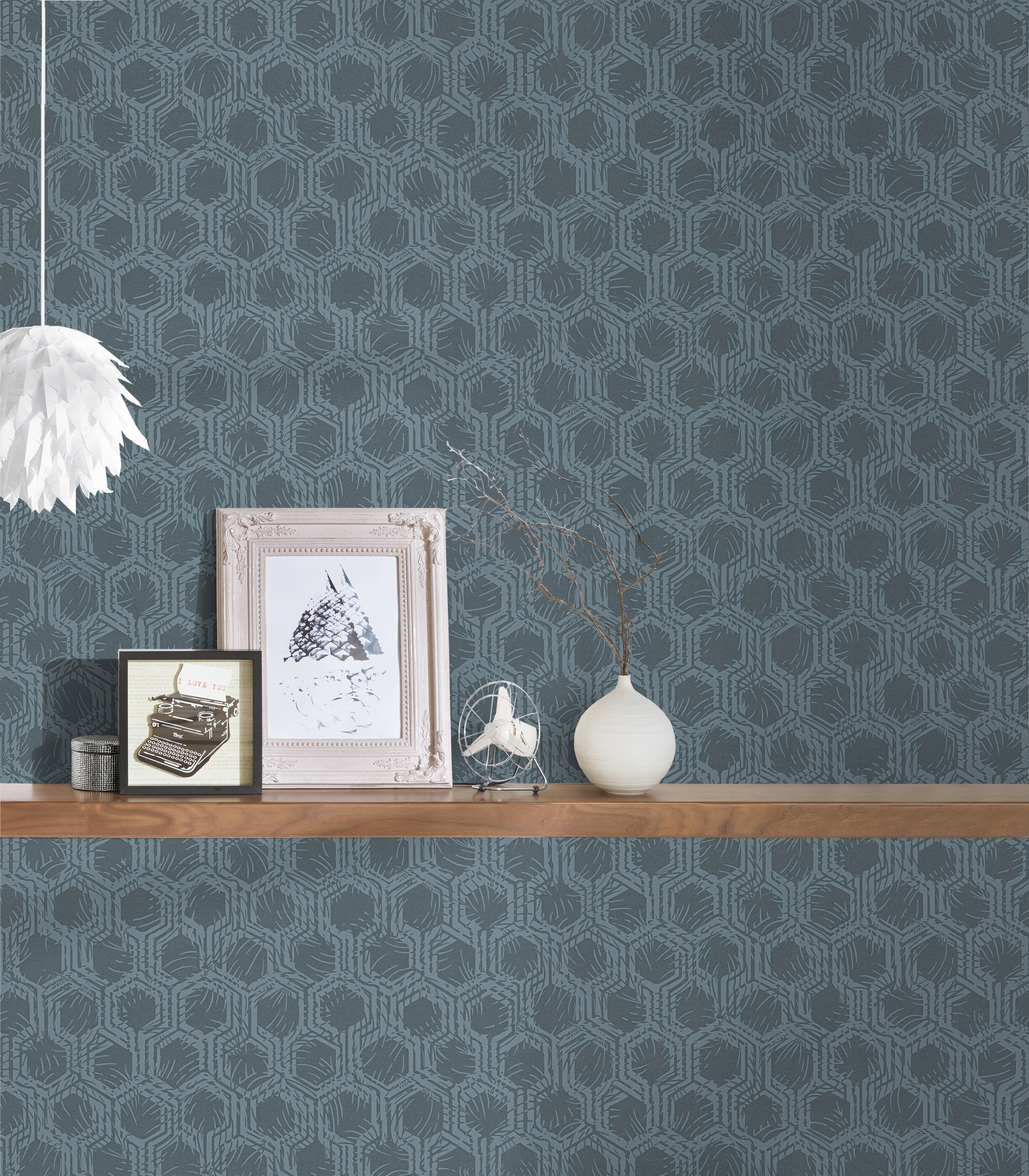 Architects Paper Vliestapete »Alpha«, grafisch-matt-glänzend, Grafik Tapete Geometrisch Tapeten Wohnzimmer Schlafzimmer Küche Flur