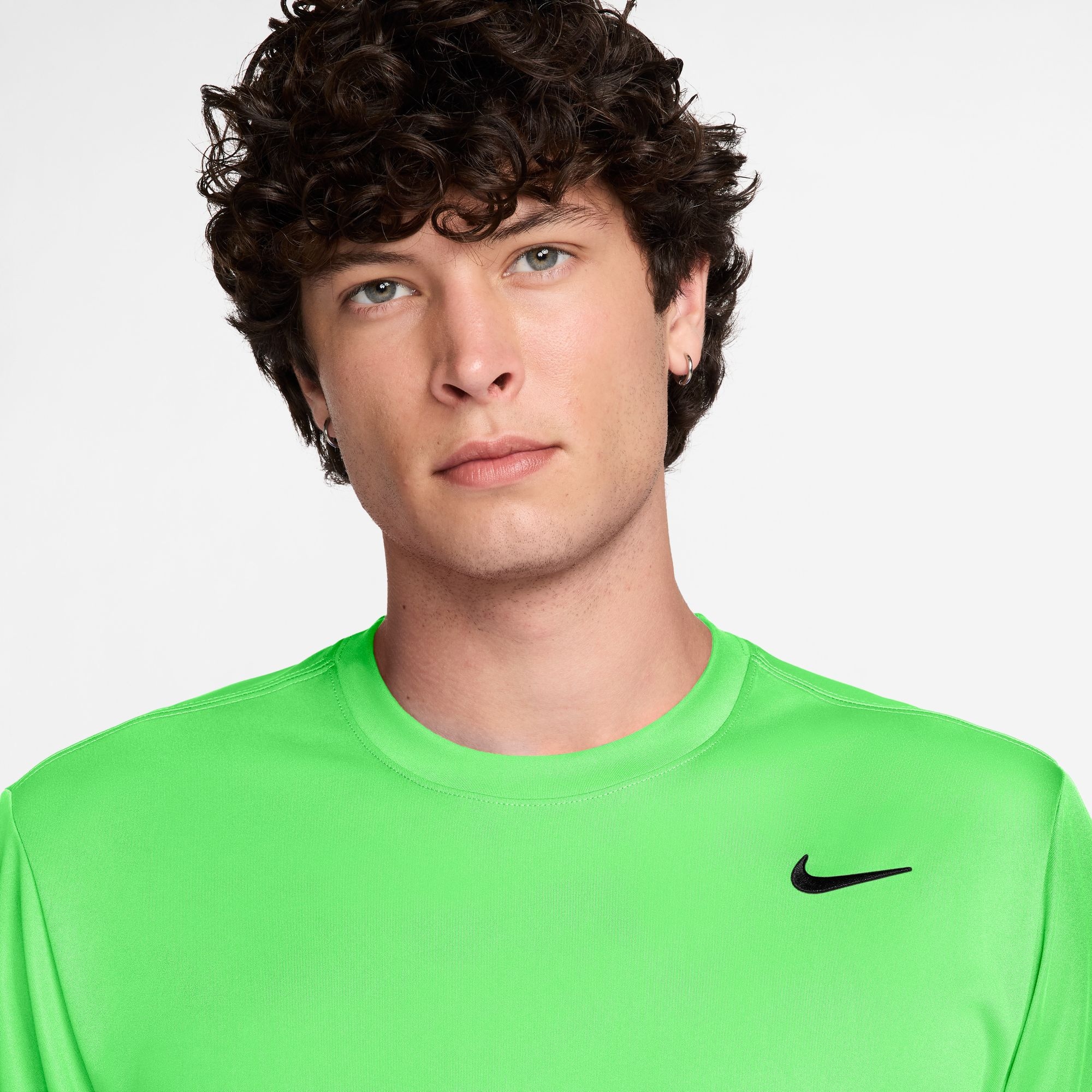 Nike T-Shirt »M NK DF TEE STD FLEX« mit Kapuze, aus angerauter Sweatware, in normaler Länge