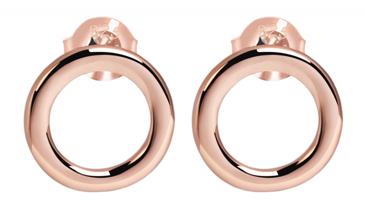 Adelia´s Paar Ohrhänger »Neuheit 2025 - Damen Ohrstecker aus 925 Sterling Silber Ø 11 mm«