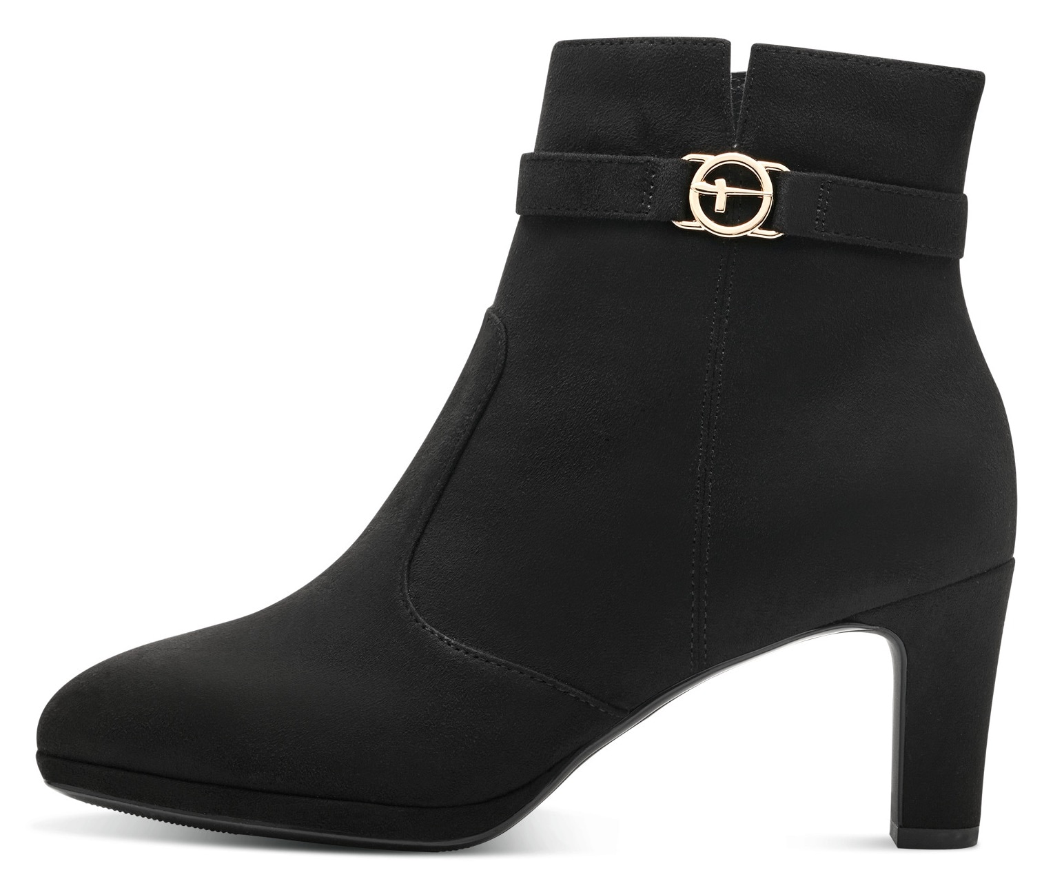 Tamaris Stiefelette, mit elegantem Zierriemchen mit Logoemblem