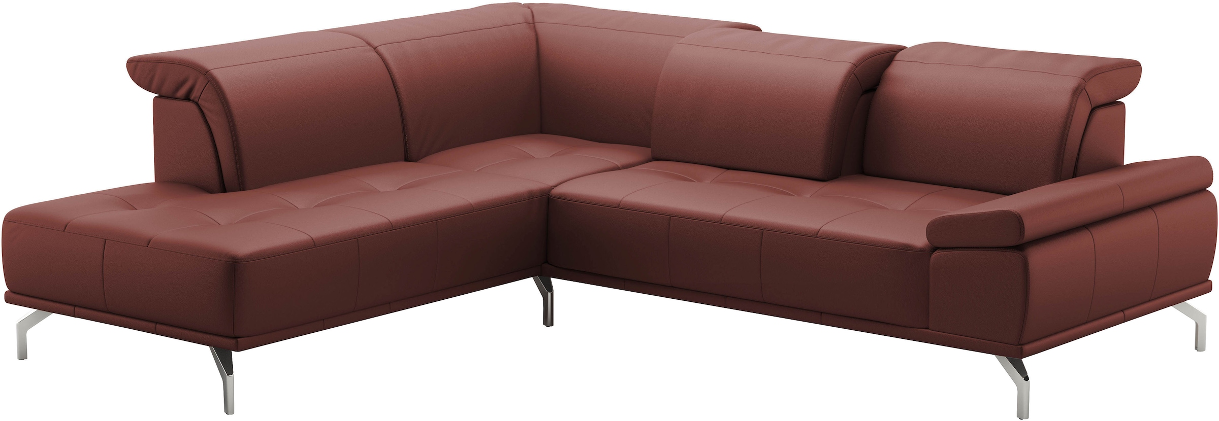 Places of Style Ecksofa »Caluna«, Inkl.Sitztiefenverstellung