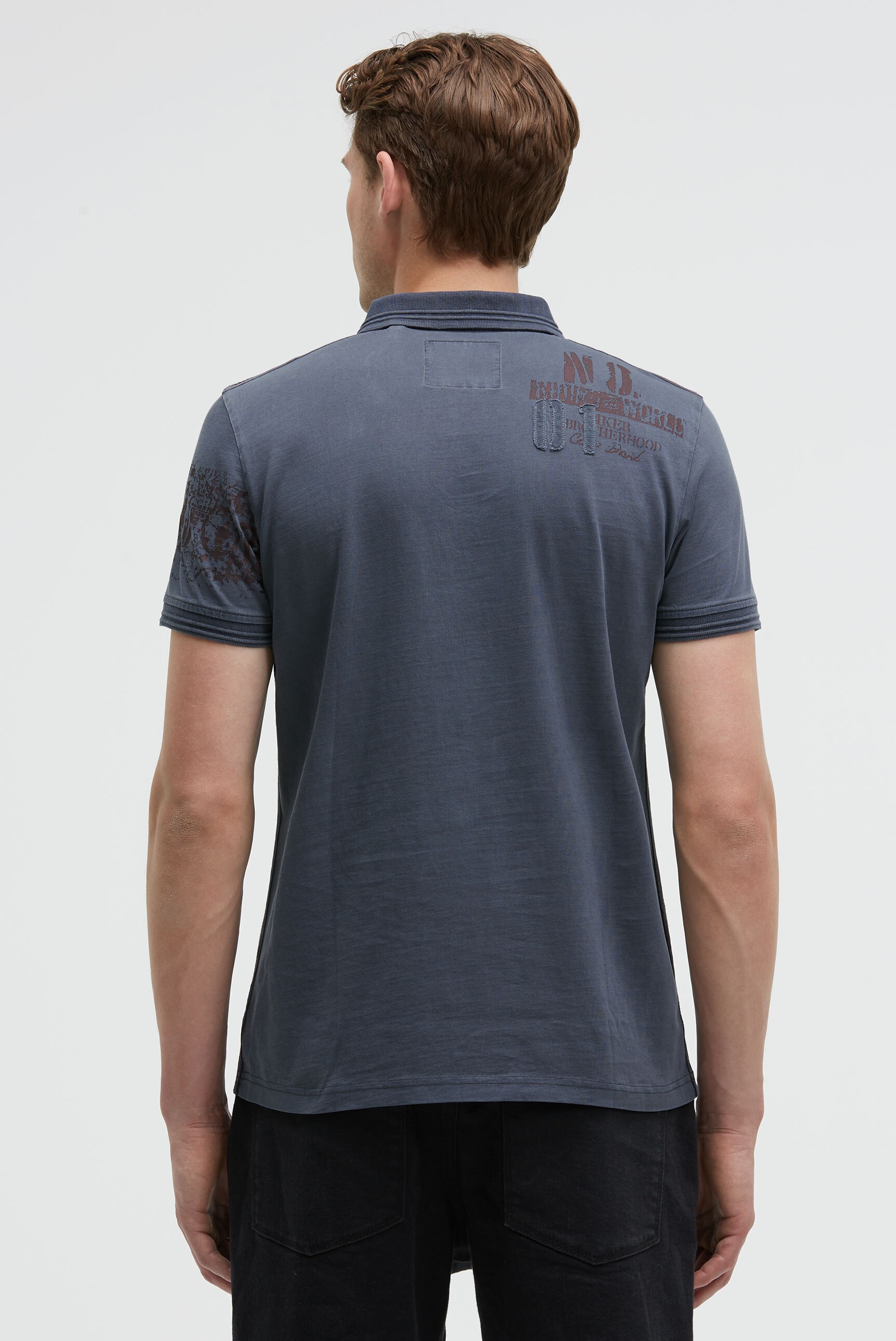 CAMP DAVID Poloshirt, mit Kontrastnähten