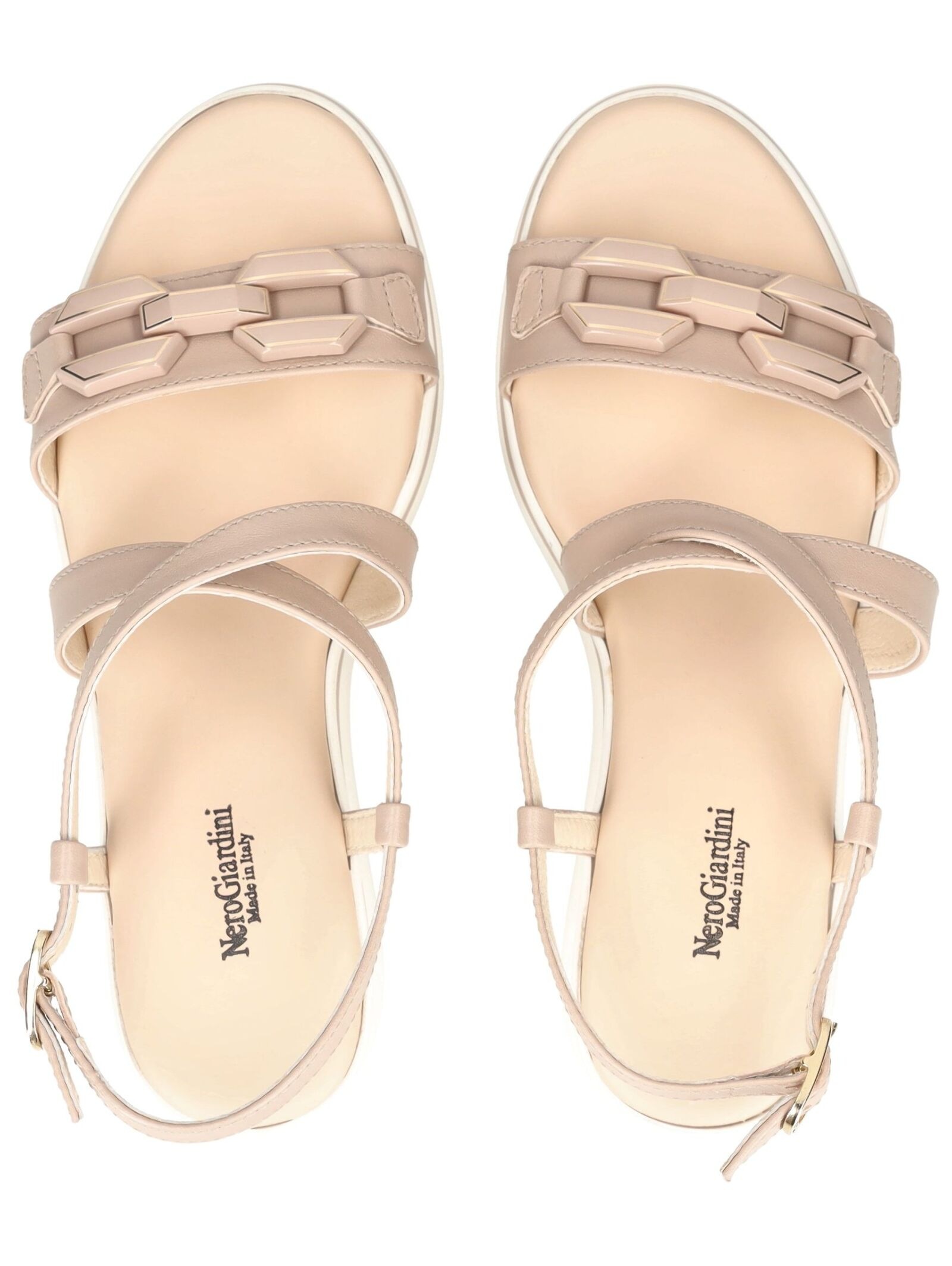 Nero Giardini High-Heel-Sandalette »Nero Giardini Sandalen Leder«
