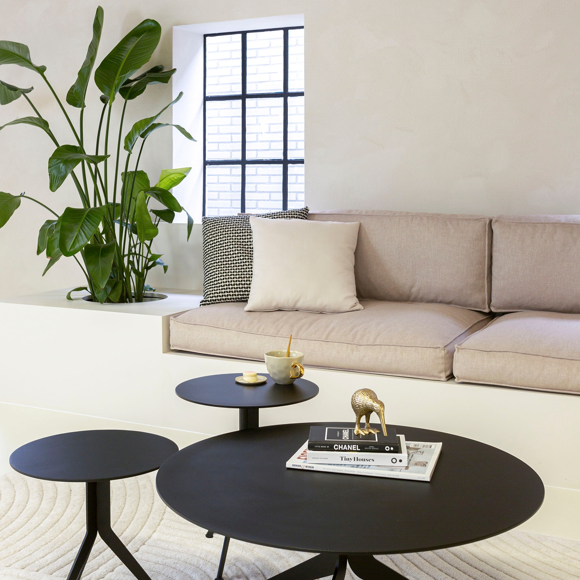 Spinder Design Beistelltisch »DALEY HIGH« Beistelltisch aus Stahl