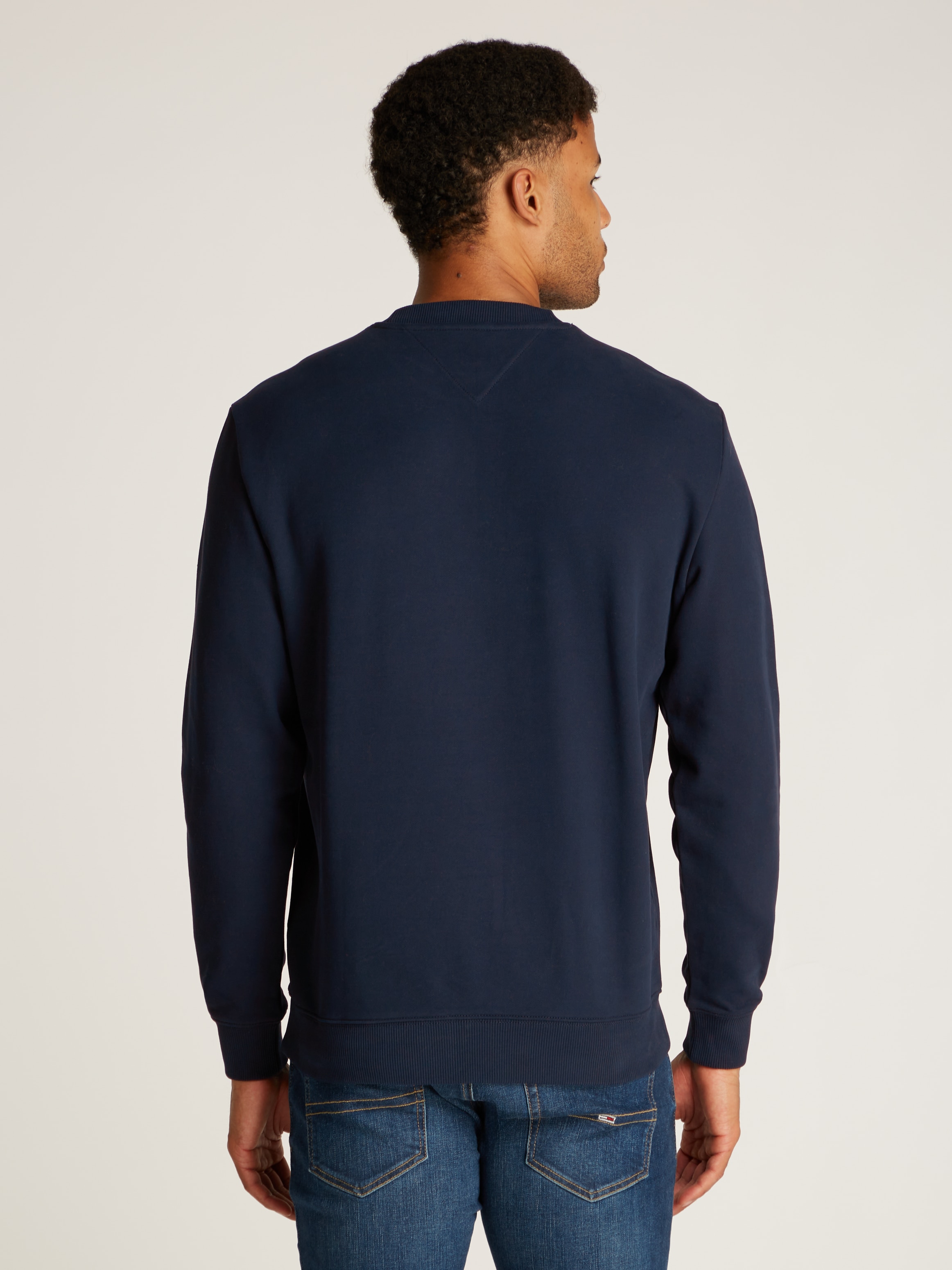 Tommy Jeans Plus Sweatshirt »TJM REG ENTRY GRAPHIC CREW EXT«, in Großen Größen, Logodruck