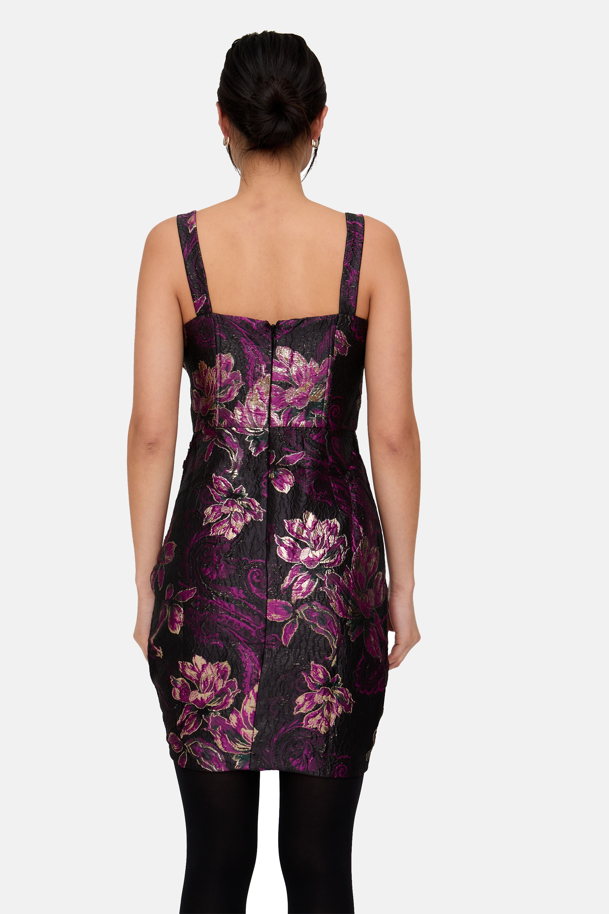 Lily and Lionel Midikleid »Derry Floral Lurex Jacquard Midi Dress Damen«