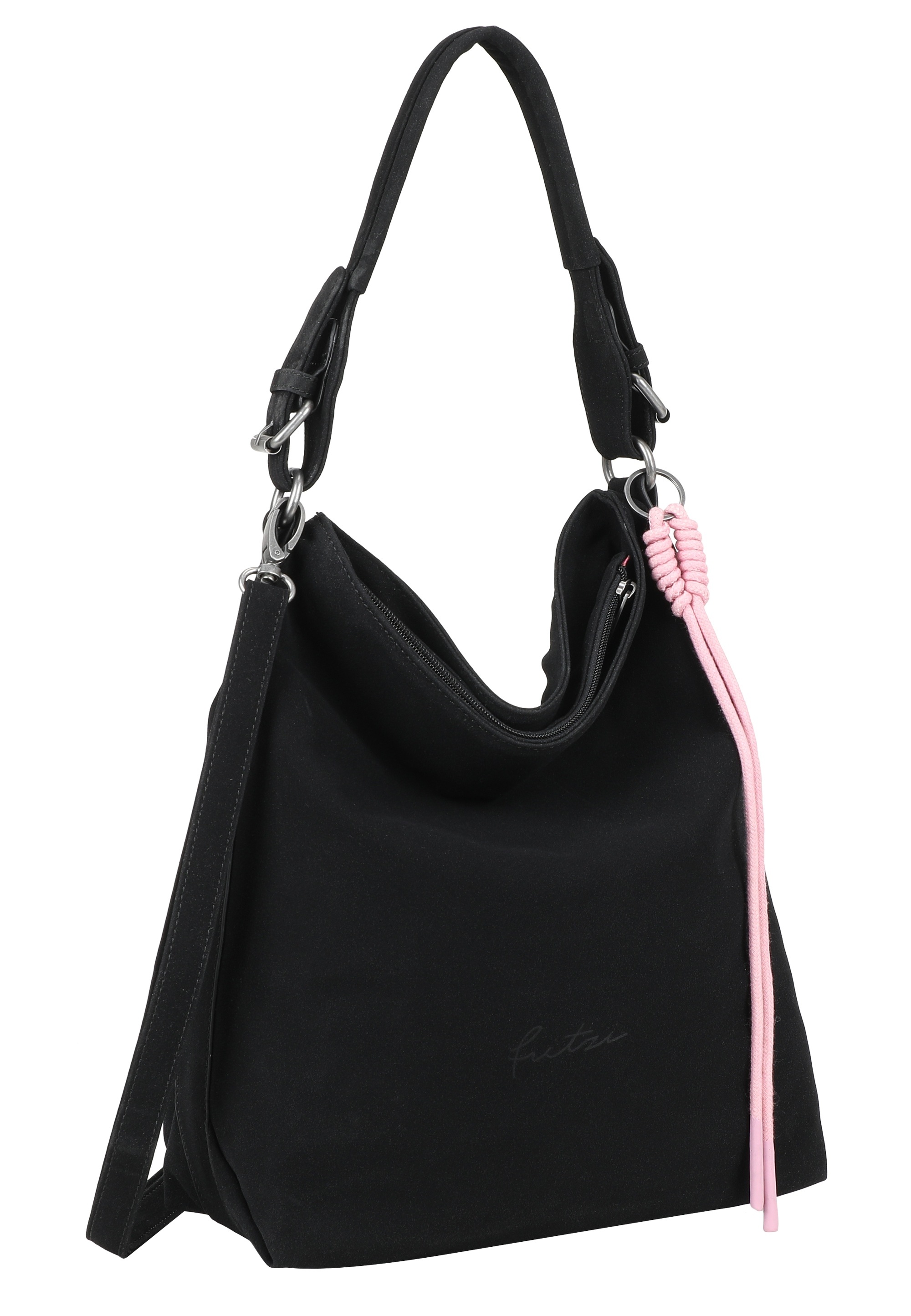 Fritzi aus Preußen Schultertasche "Jacky Black", mit Reißverschluss günstig online kaufen