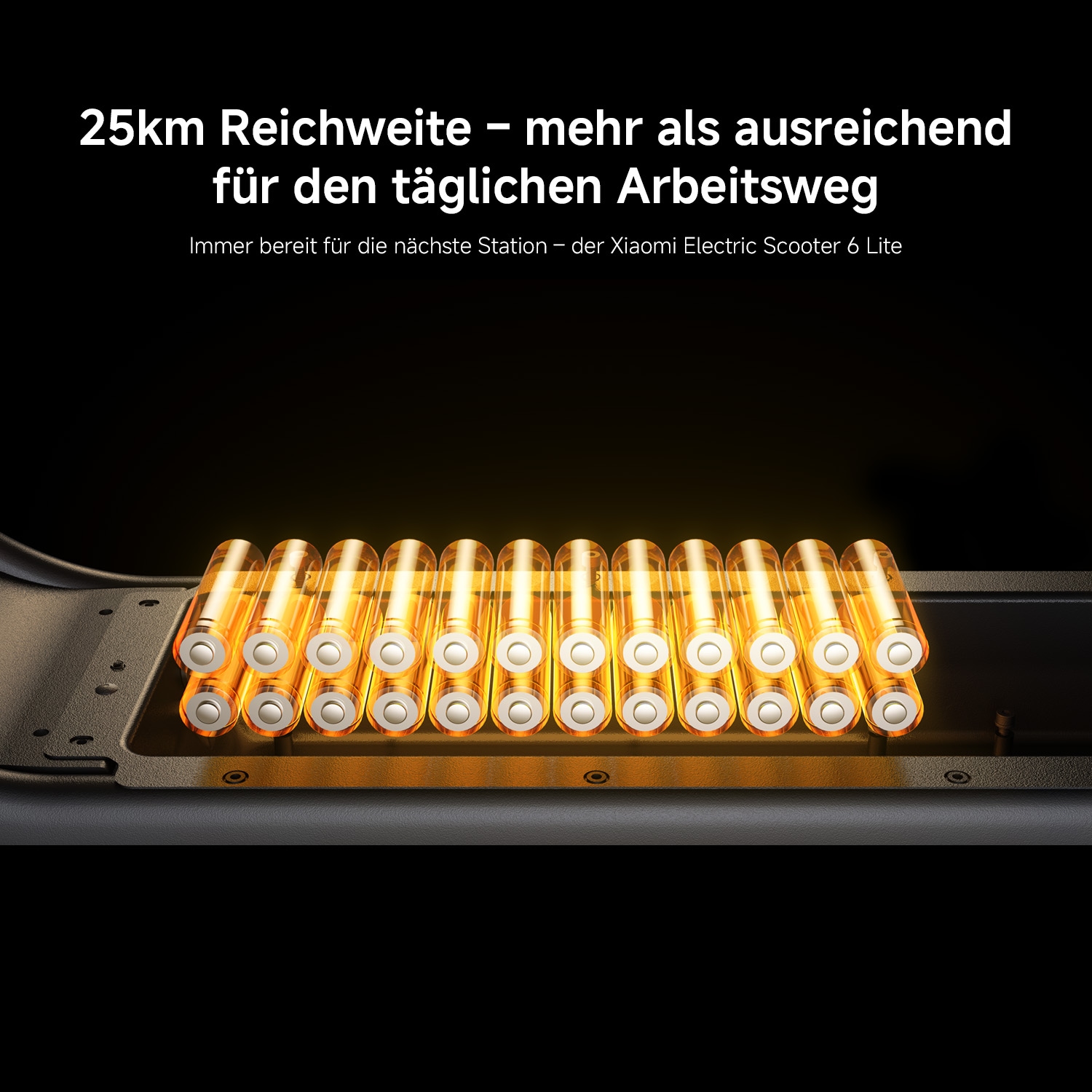 Xiaomi E-Scooter »Electric Scooter 6 Lite DE« 20 km/h 25 km
