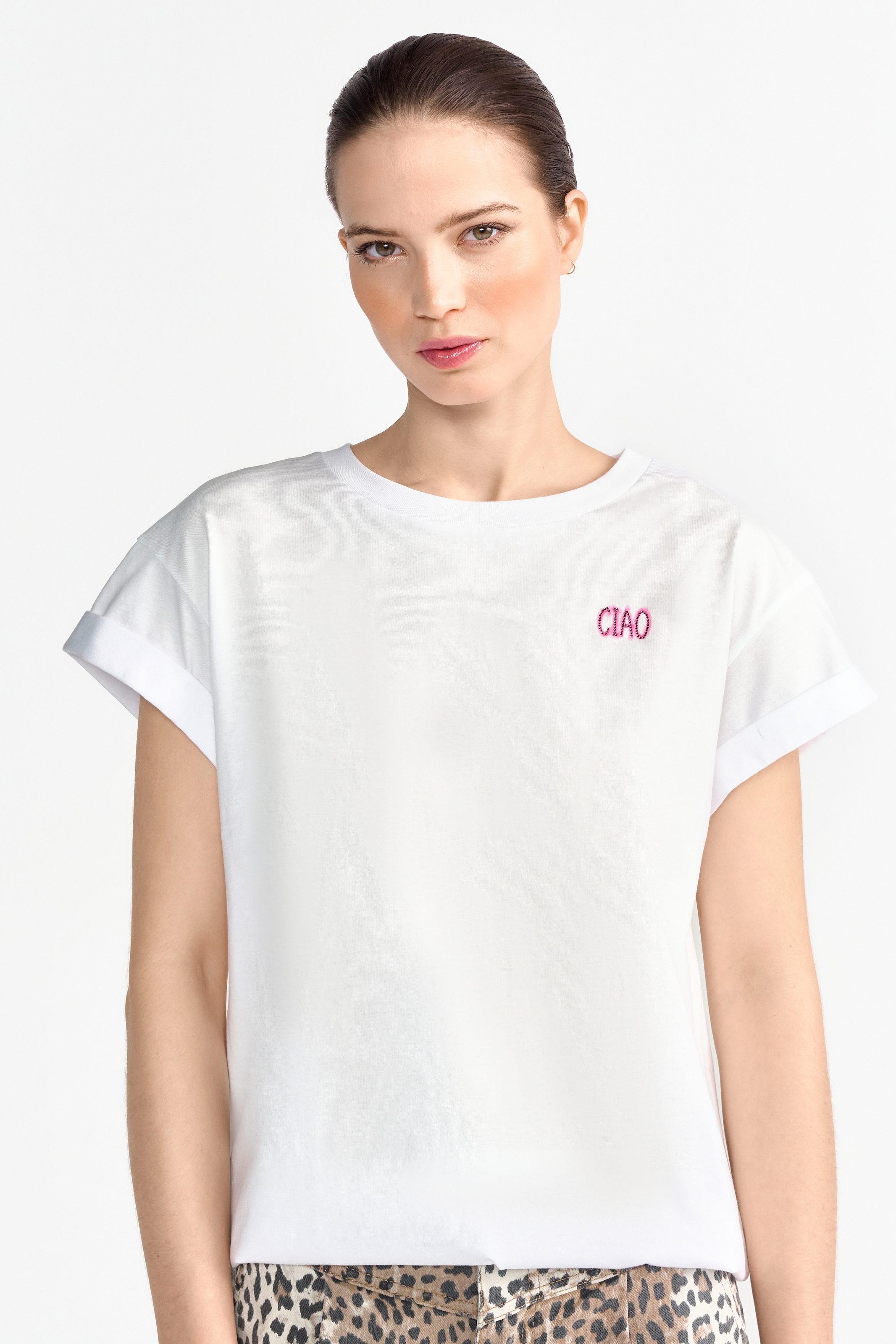 RICHROYAL T-Shirt, mit modischem Schriftzug günstig online kaufen