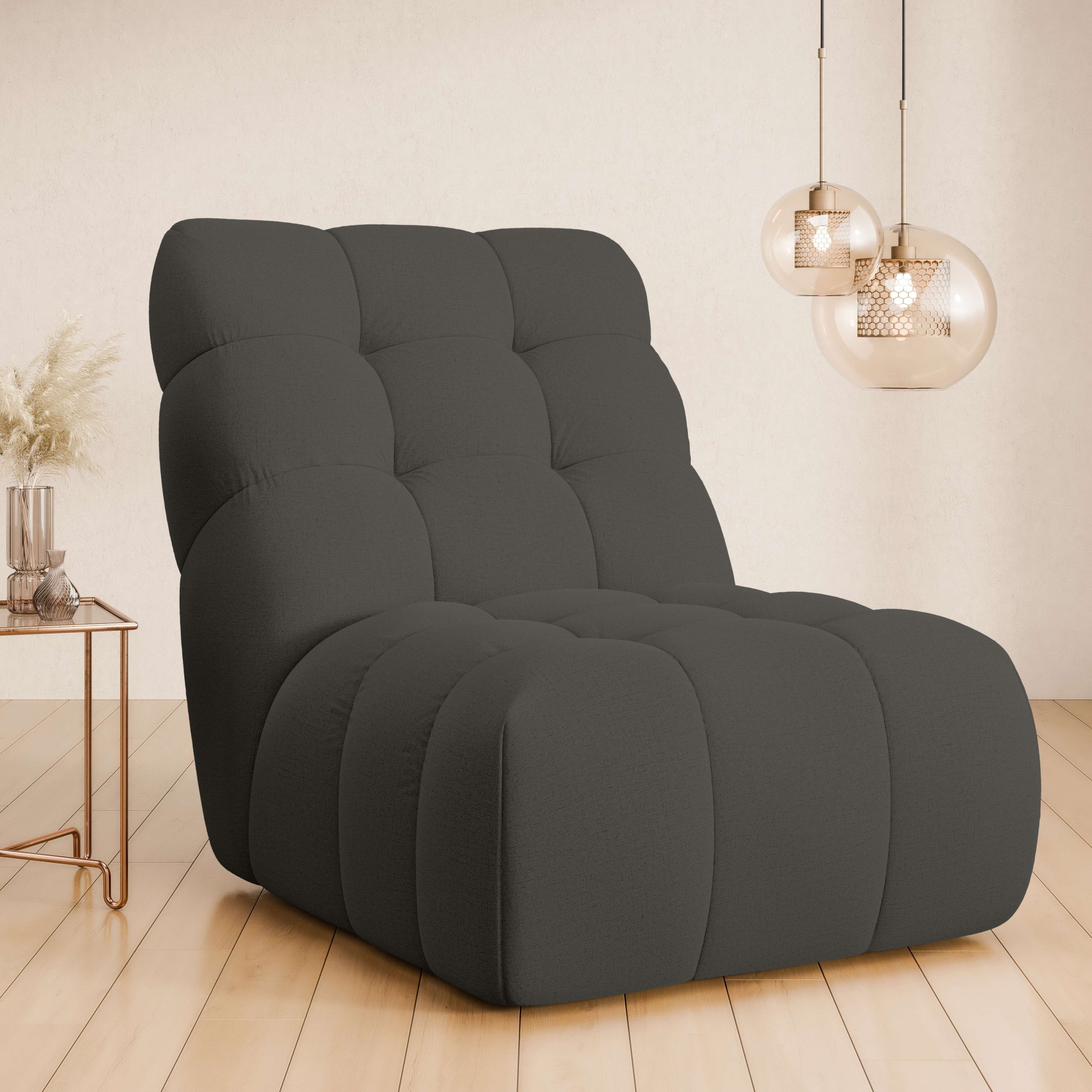 Sessel »AURELIAN, Love Seat XXL, Lese-Sessel, Big-Sessel«, mit Wellenunterfederung,...