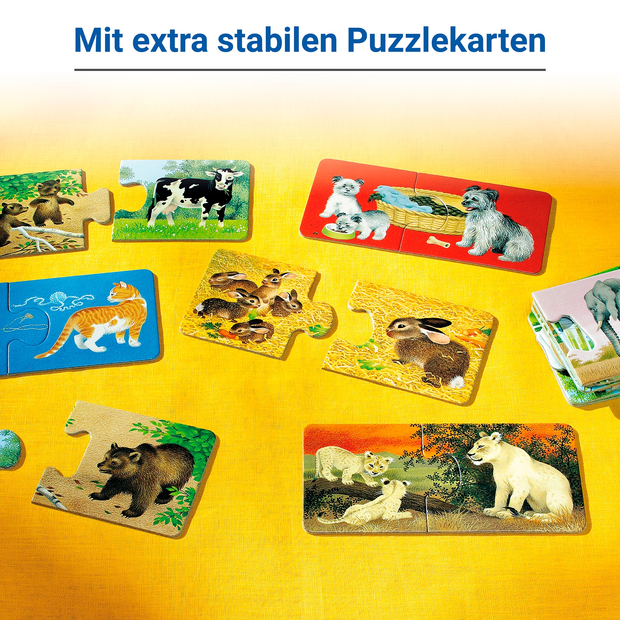 Ravensburger Spiel »Tiere und ihre Kinder«, Made in Europe