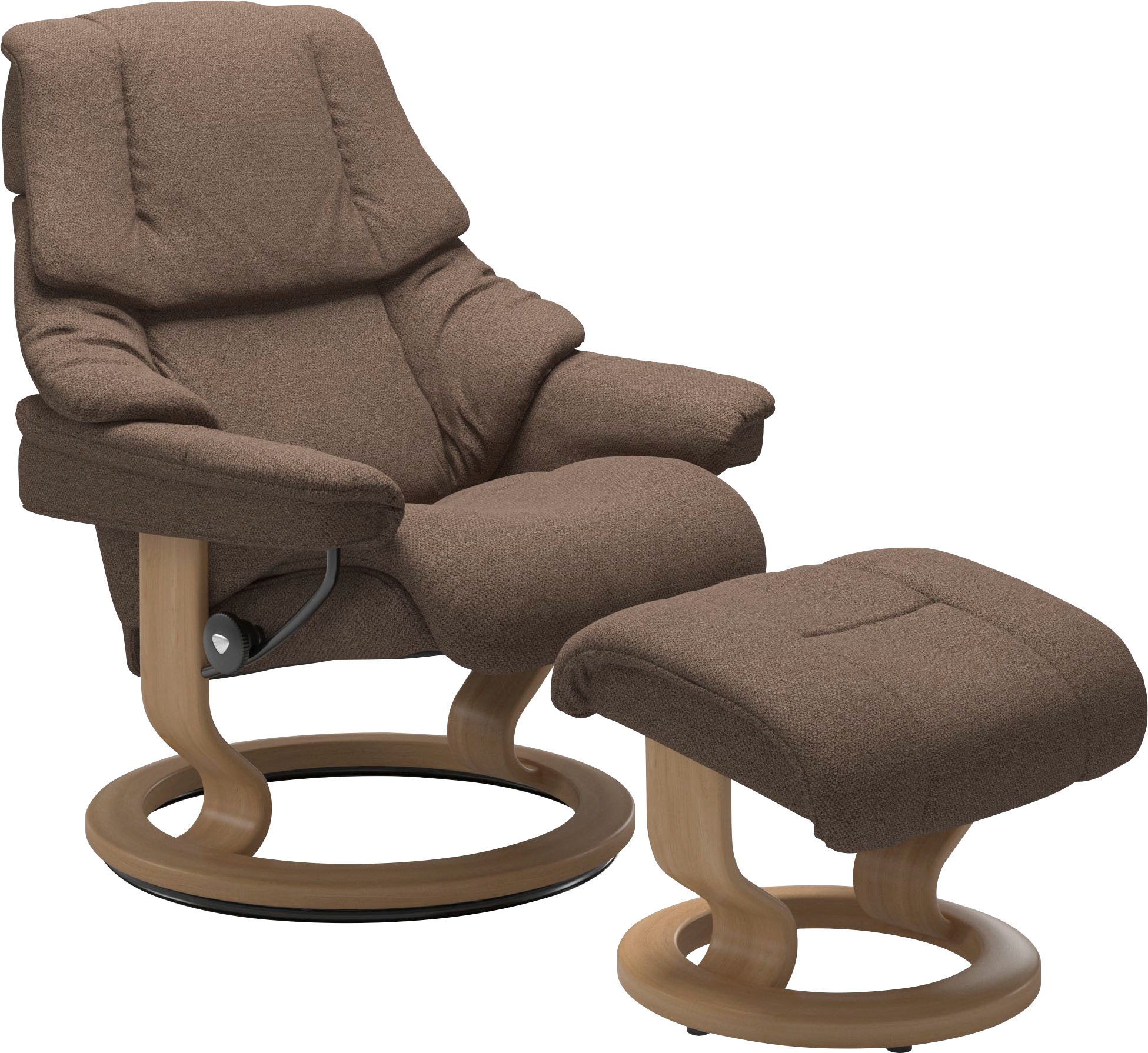 Stressless Relaxsessel "Reno", (Set, Relaxsessel mit Hocker), mit Hocker, m günstig online kaufen
