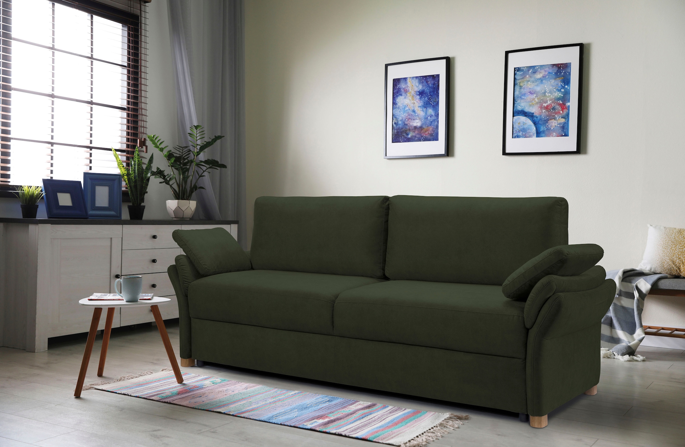 exxpo - sofa fashion 3-Sitzer "Kentt hochwertiger Sitzaufbau für hohen Sitz günstig online kaufen