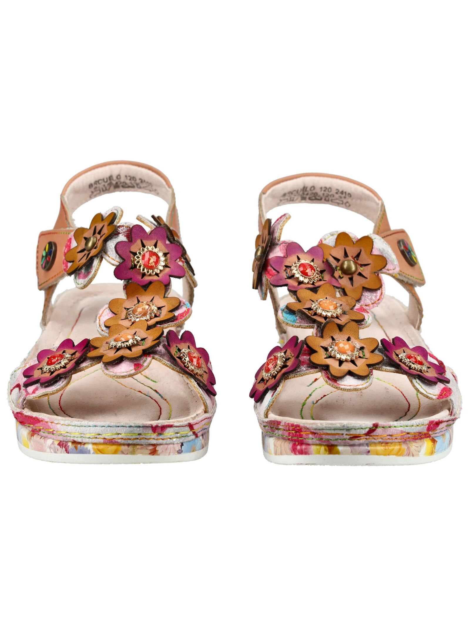 Thumbnail - LAURA VITA Riemchensandale "LAURA VITA Sandalen Leder/Textil"