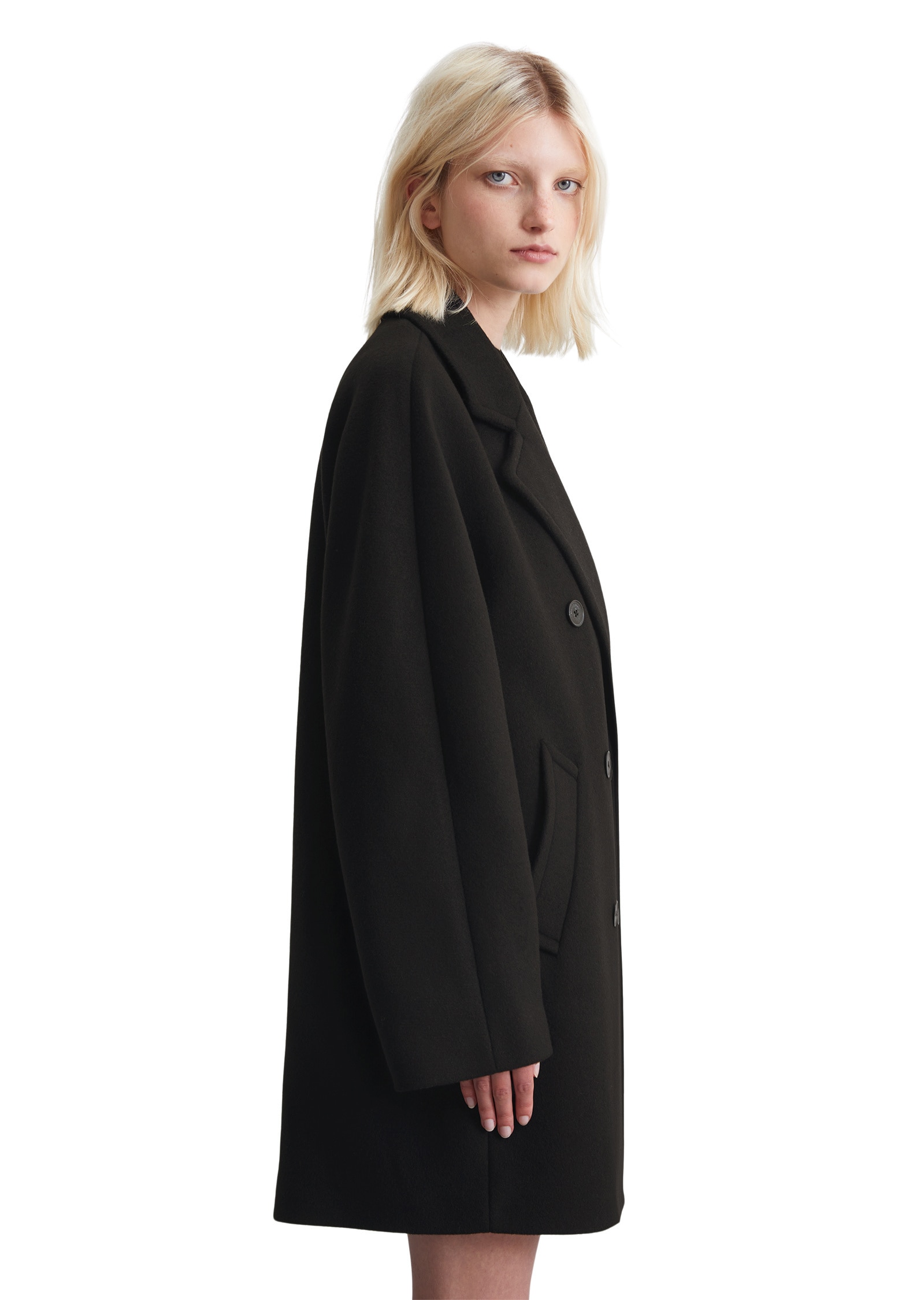 Marc O'Polo Outdoorjacke »aus recyceltem Wolle-Mix«