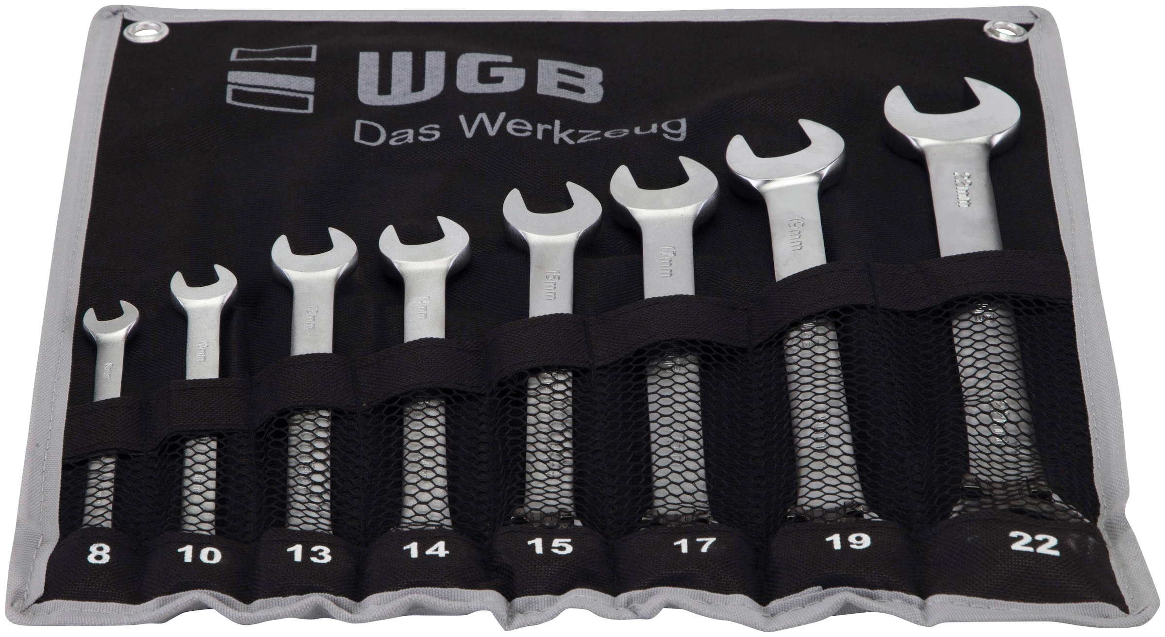 WGB Das Werkzeug Maulschlüssel »235 RT Ringmaulschlüssel«, (Set, 8 St.),  mit Ratsche, Stahl online bestellen | BAUR