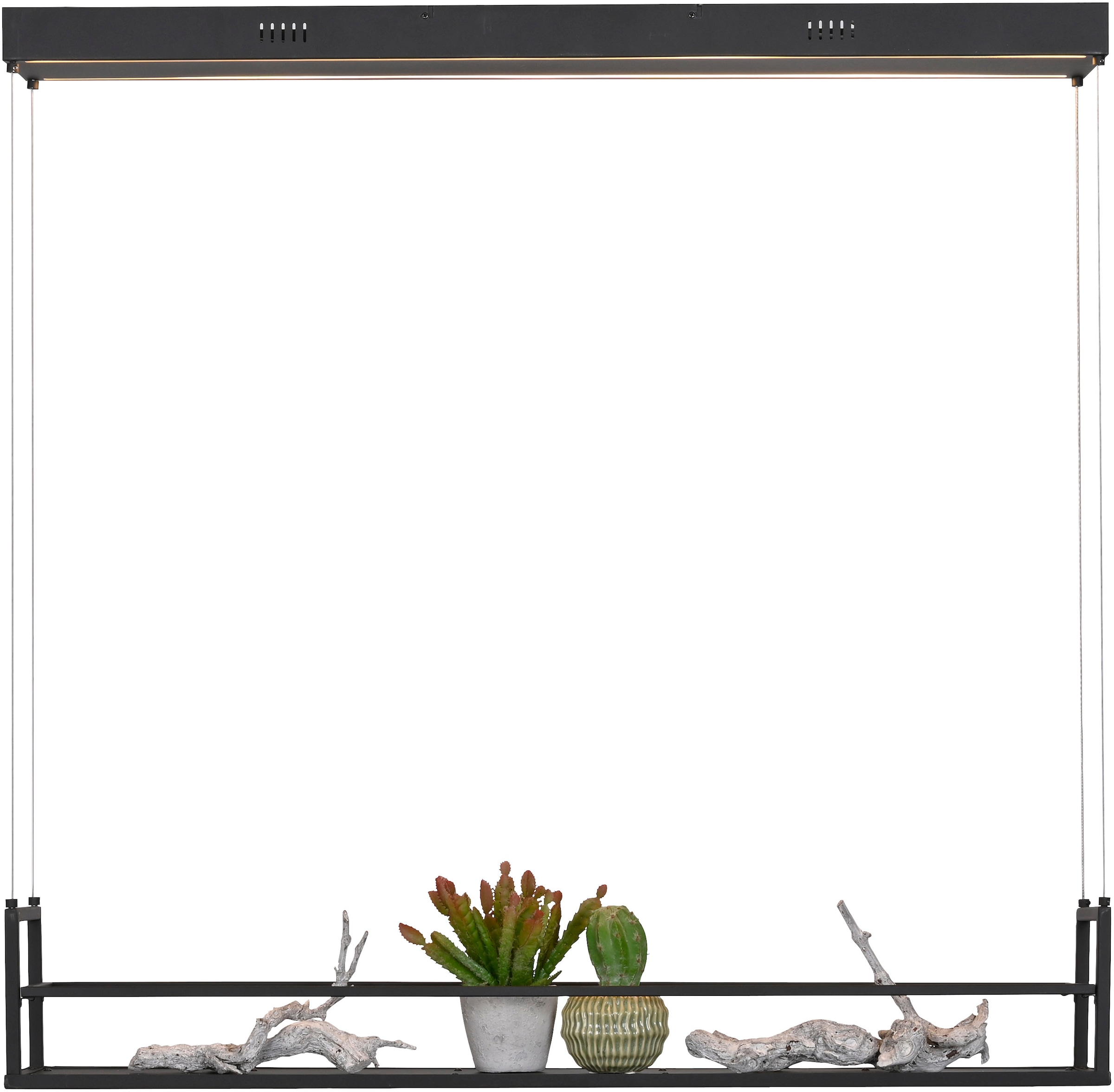 JUST LIGHT LED Deckenleuchte »SONTURA« LED-Board 1 Stk. Warmweiß Getrennt schaltbar, Memoryfunktion