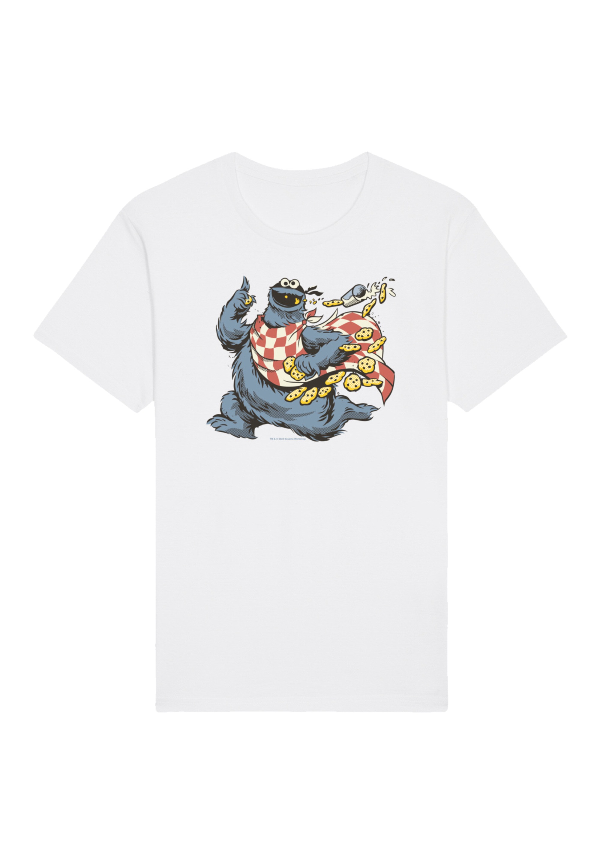 F4NT4STIC T-Shirt "Sesamstraße Cookie Monster Thief", Premium Qualität günstig online kaufen