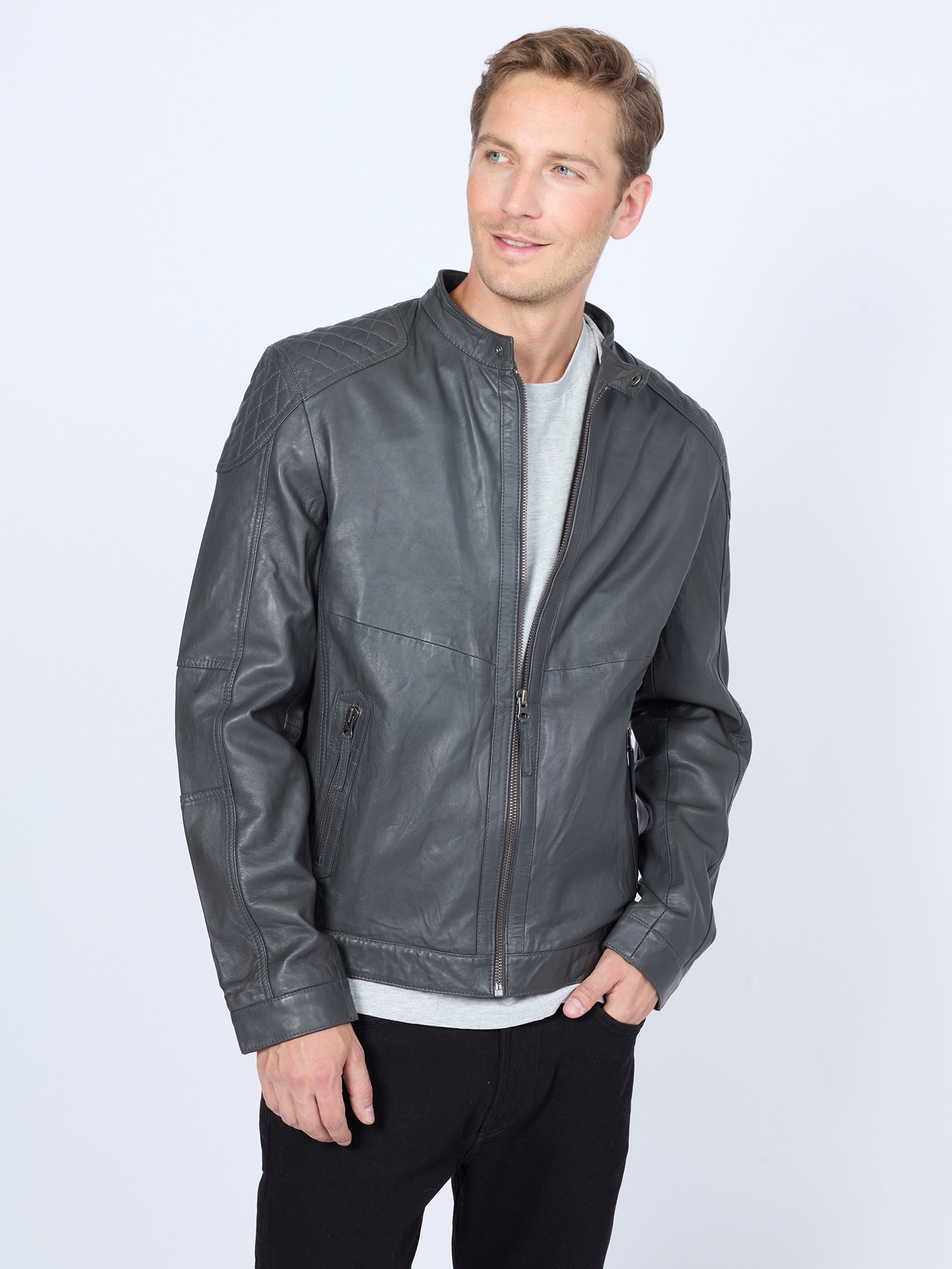 MUSTANG Lederjacke "Max" günstig online kaufen