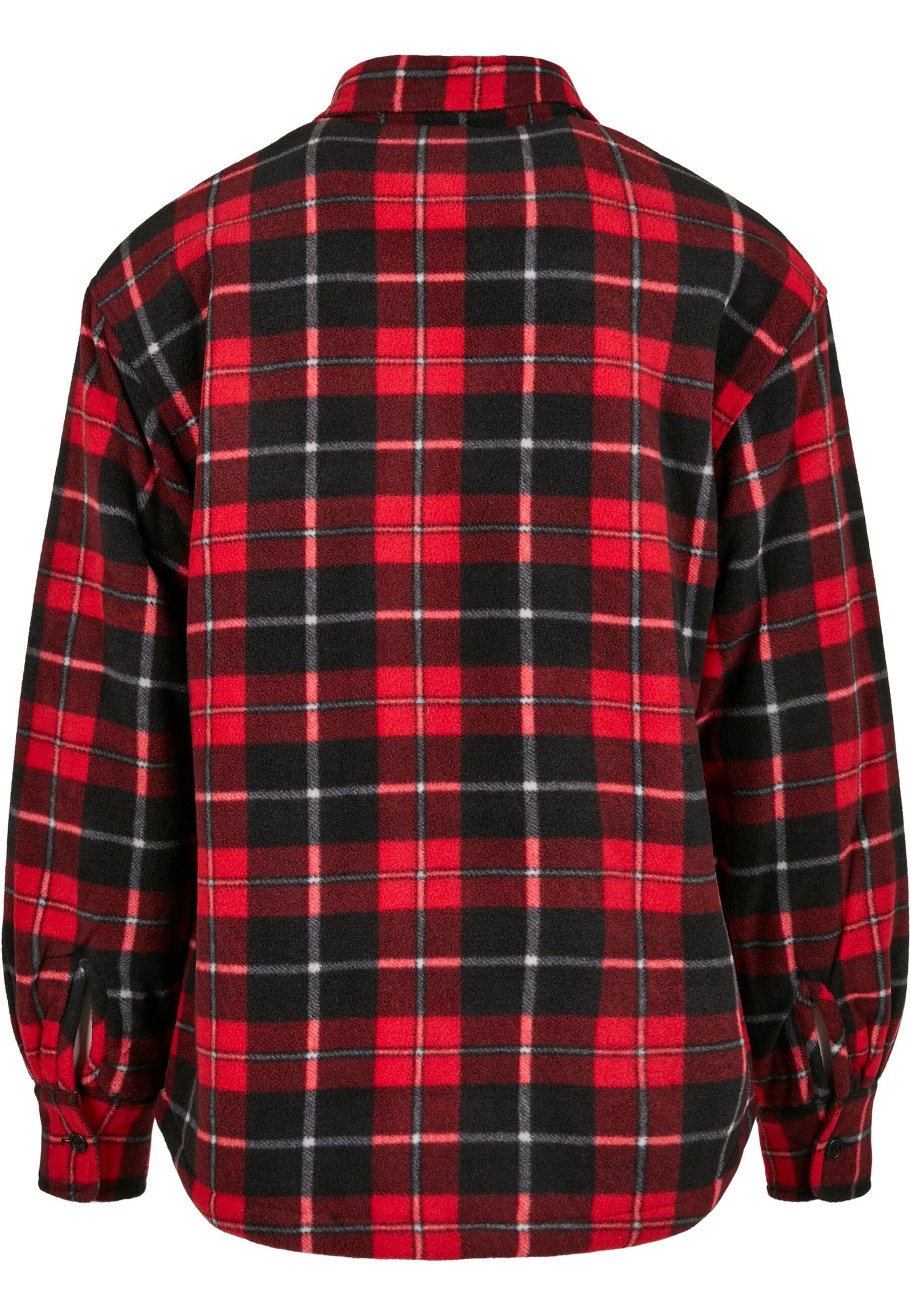 URBAN CLASSICS Allwetterjacke "Urban Classics Herren Plaid Teddy Lined Shir günstig online kaufen