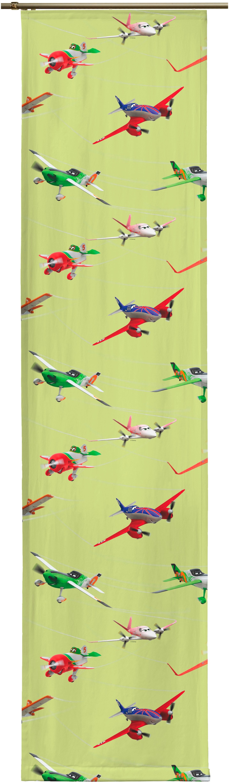 Wirth Schiebegardine "Planes Action", (1 St.), Walt Disney