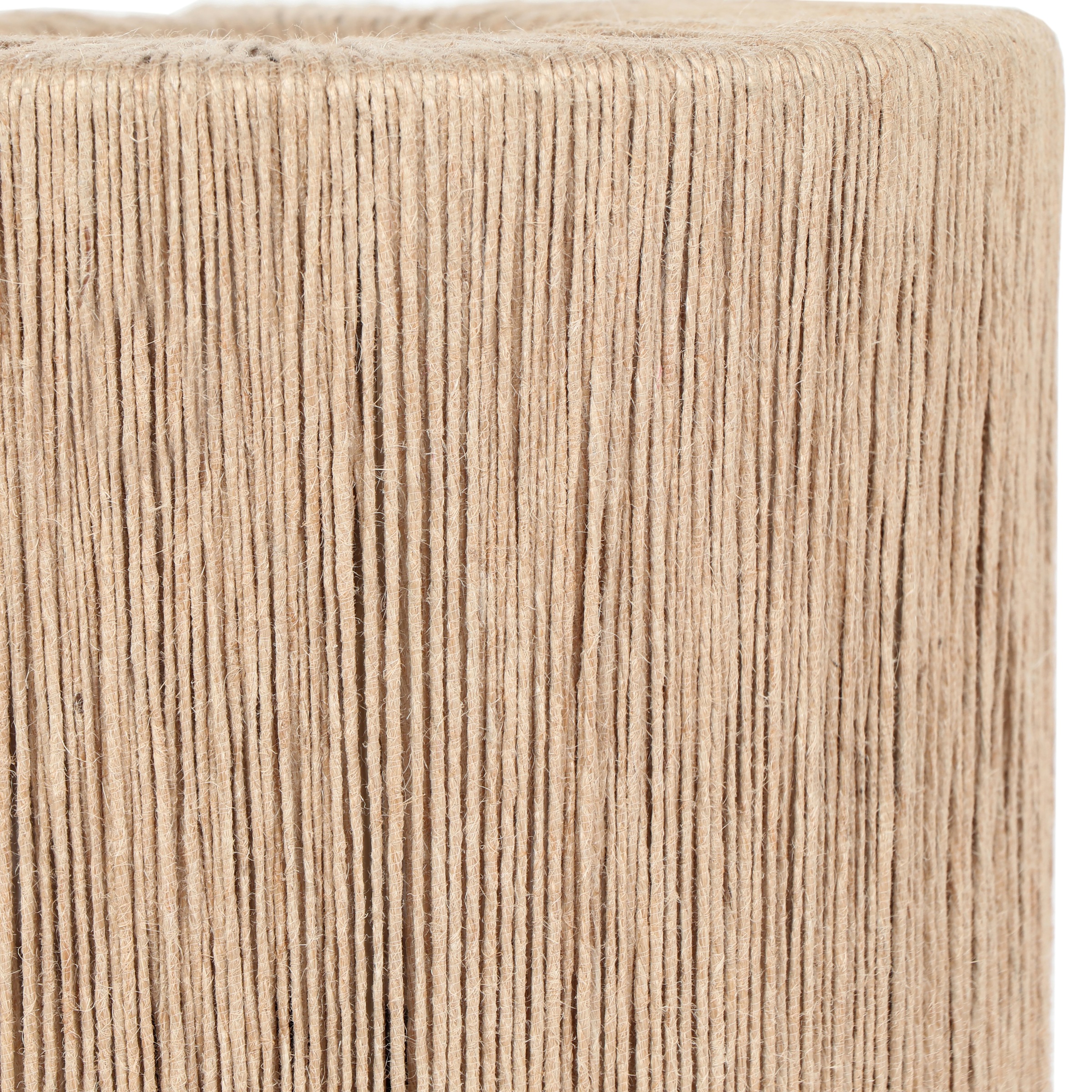 TRIO Leuchten Tischleuchte »SMILLA, runde Tischlampe mit Jute Lampenschirm Ø 21 cm Höhe 45cm« E27 1 Stk. warmweiß - kaltweiß exkl 1x E27 max 10W, Schnurschalter, Nachttischlampe, Wohnzimmer
